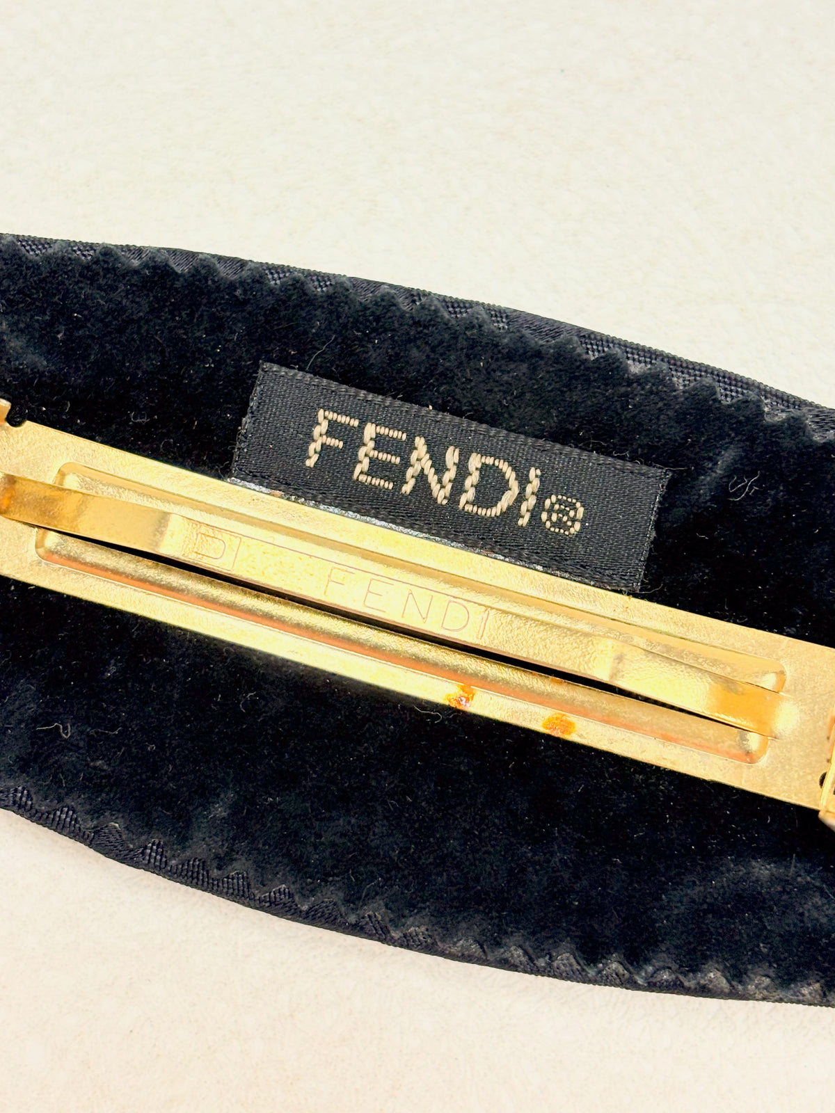 FENDI Barrette Zucca
