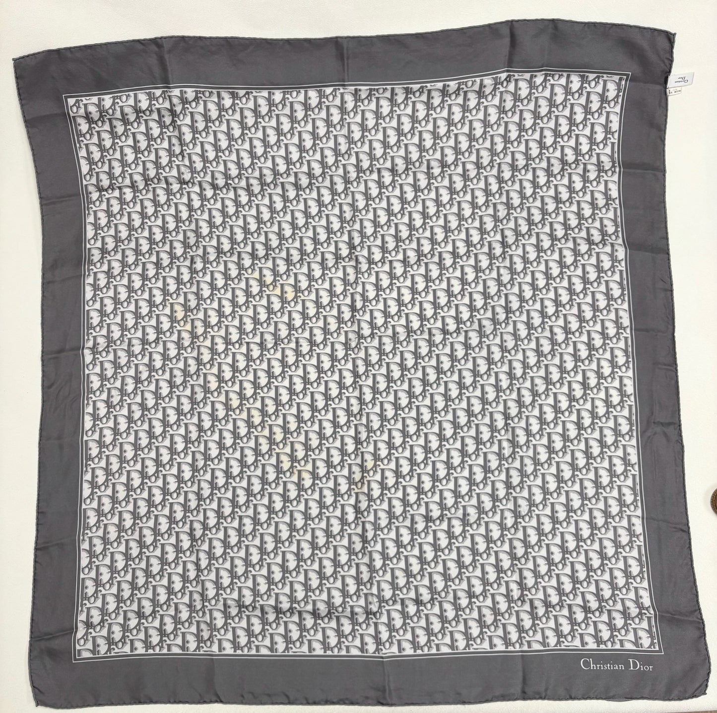 DIOR Carré Oblique en soie