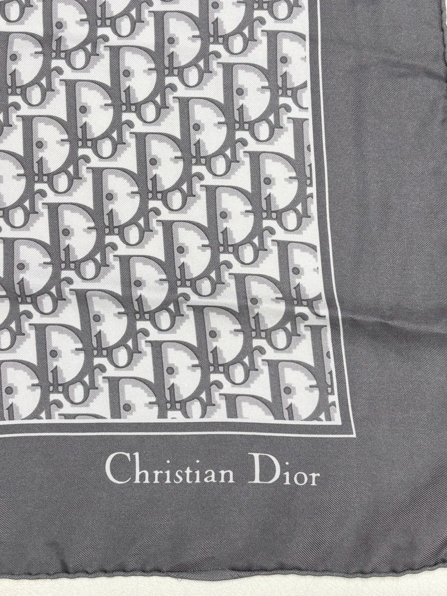 DIOR Carré Oblique en soie
