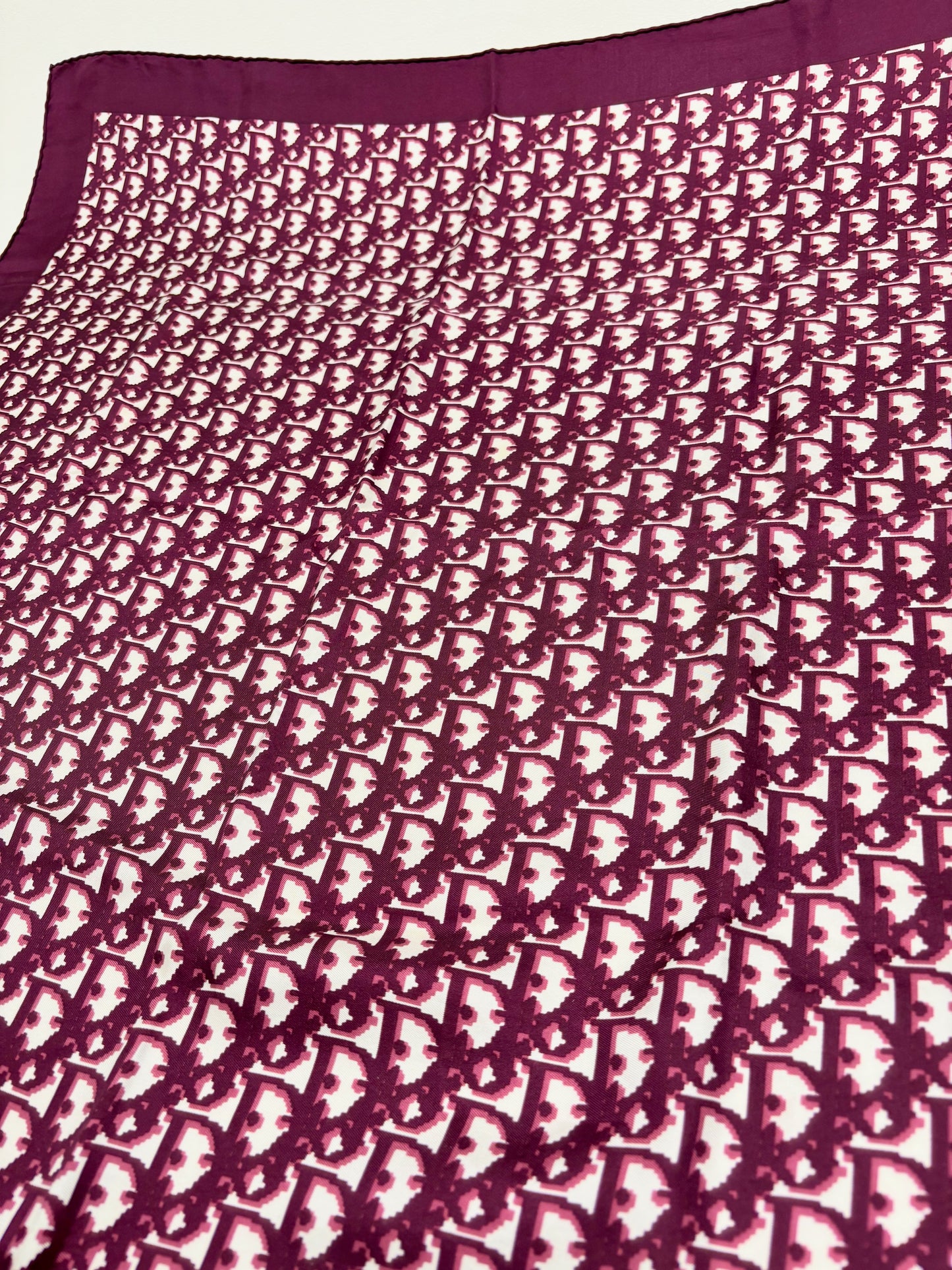 DIOR Carré Oblique en soie