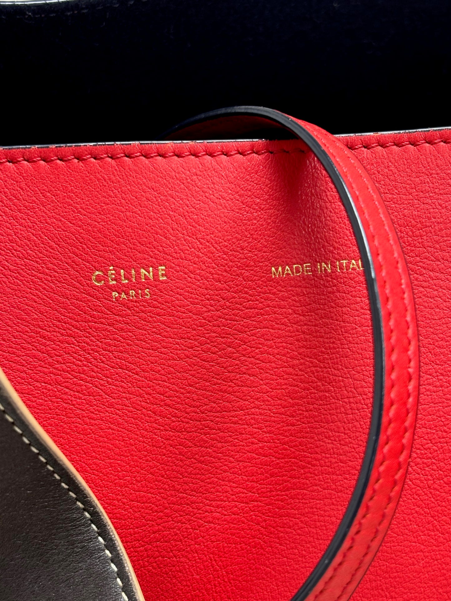 CÉLINE Sac Cabas Twisted