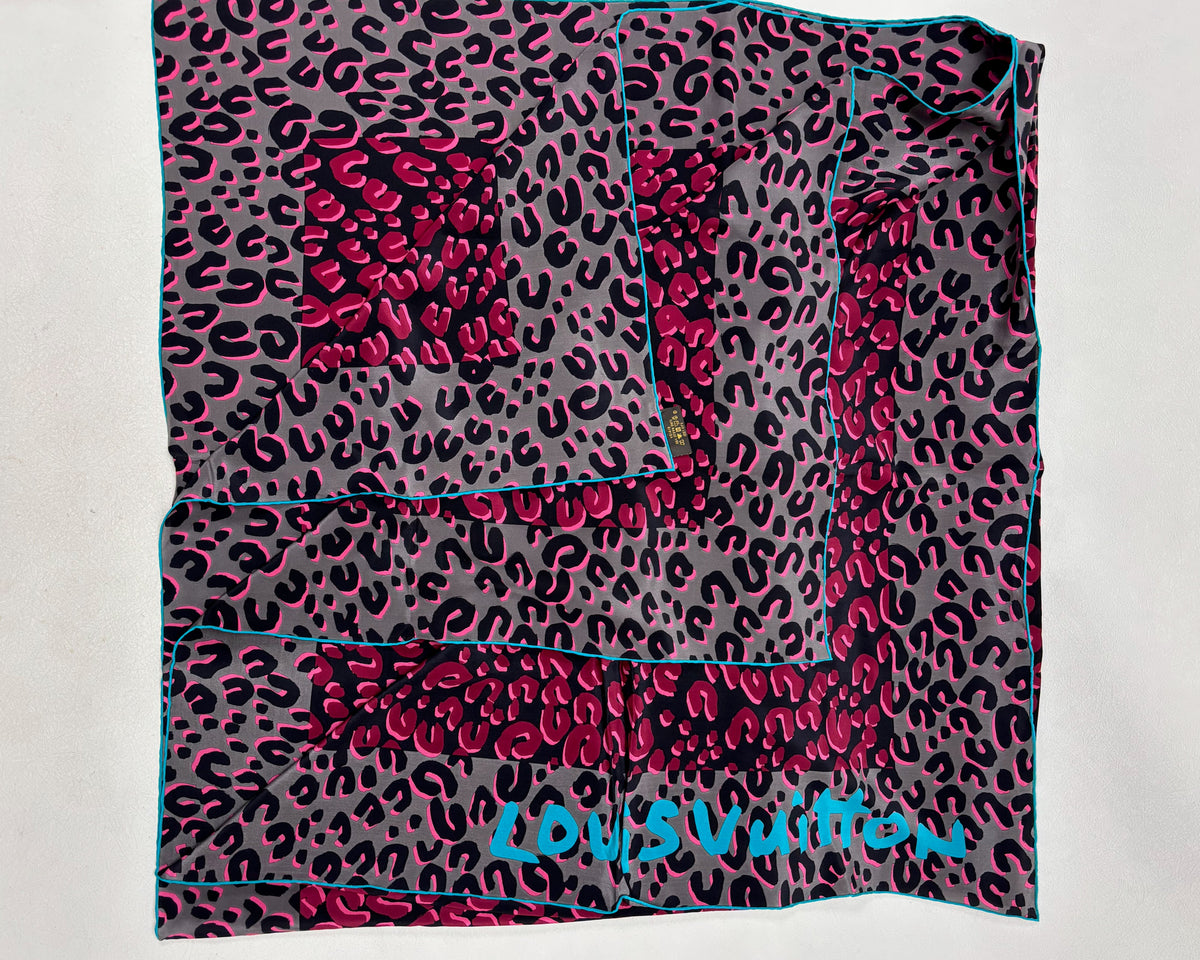 LOUIS VUITTON x Stephen Sprouse Maxi Foulard