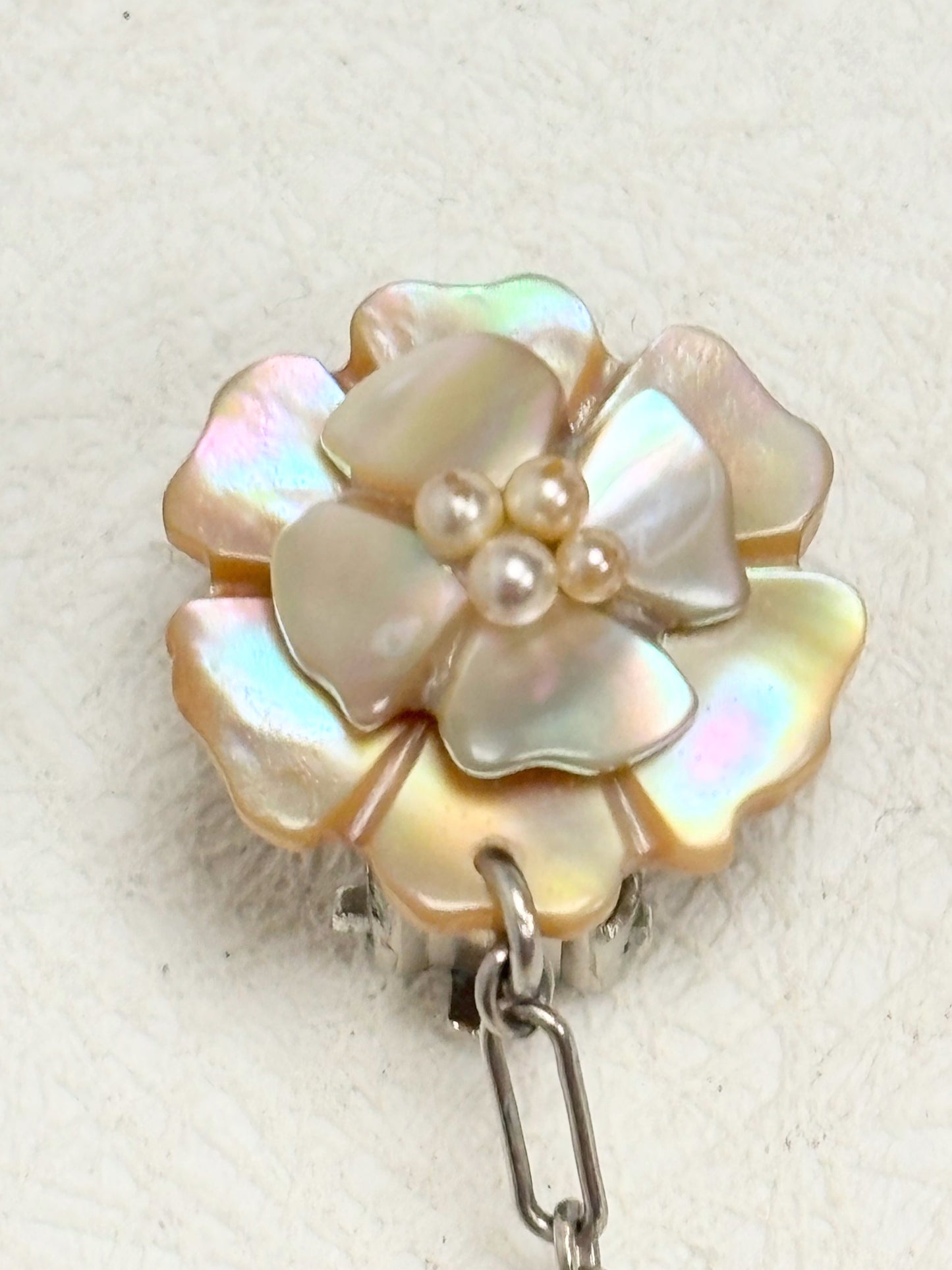CHANEL Boucles d'oreilles Camelia