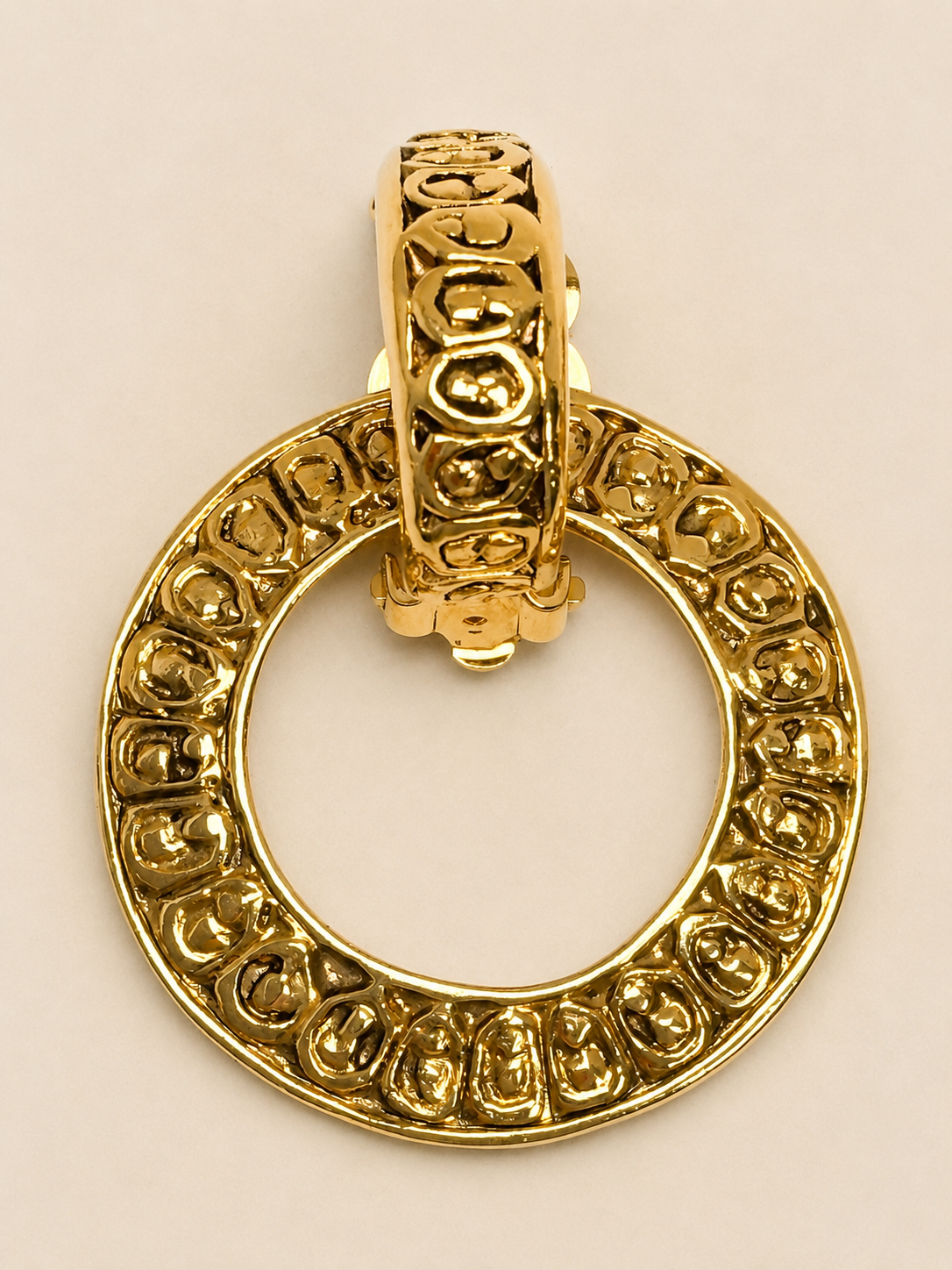 CHANEL Boucles d'oreilles Hoops