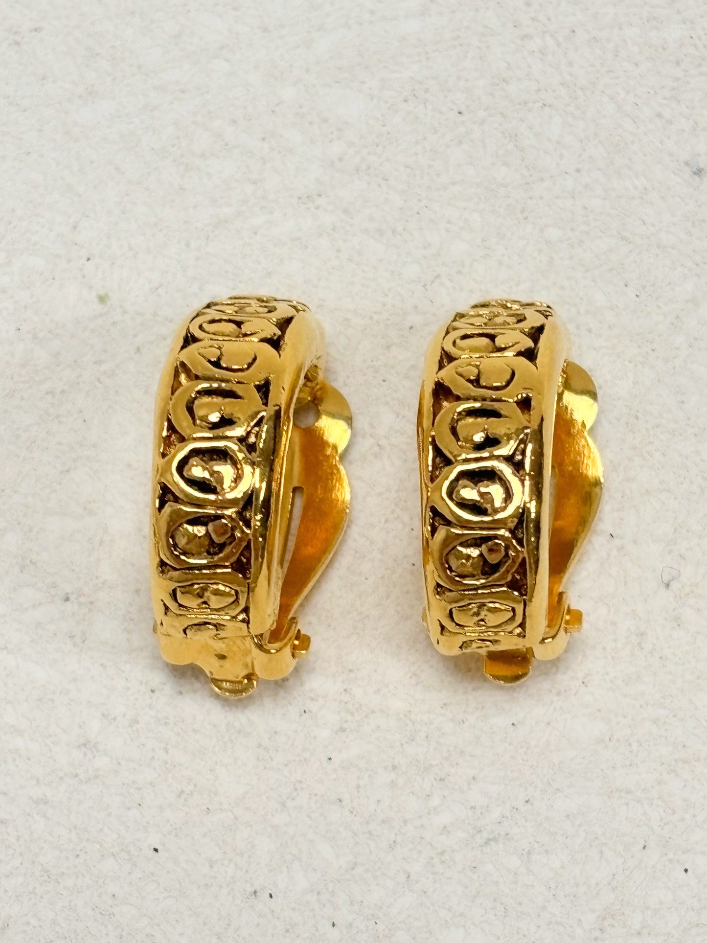 CHANEL Boucles d'oreilles Hoop