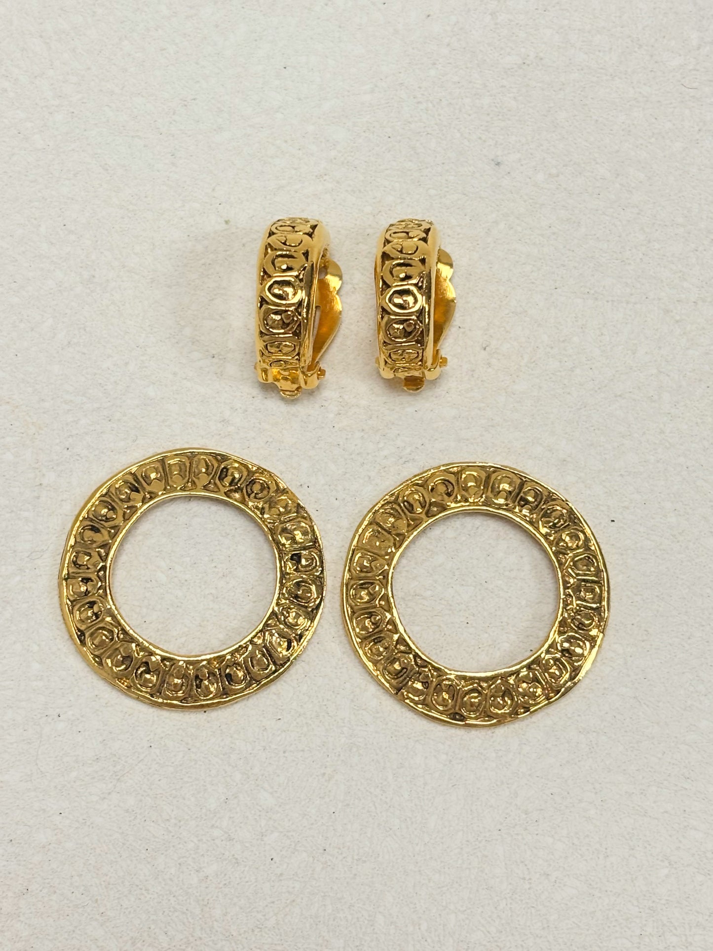 CHANEL Boucles d'oreilles Hoop