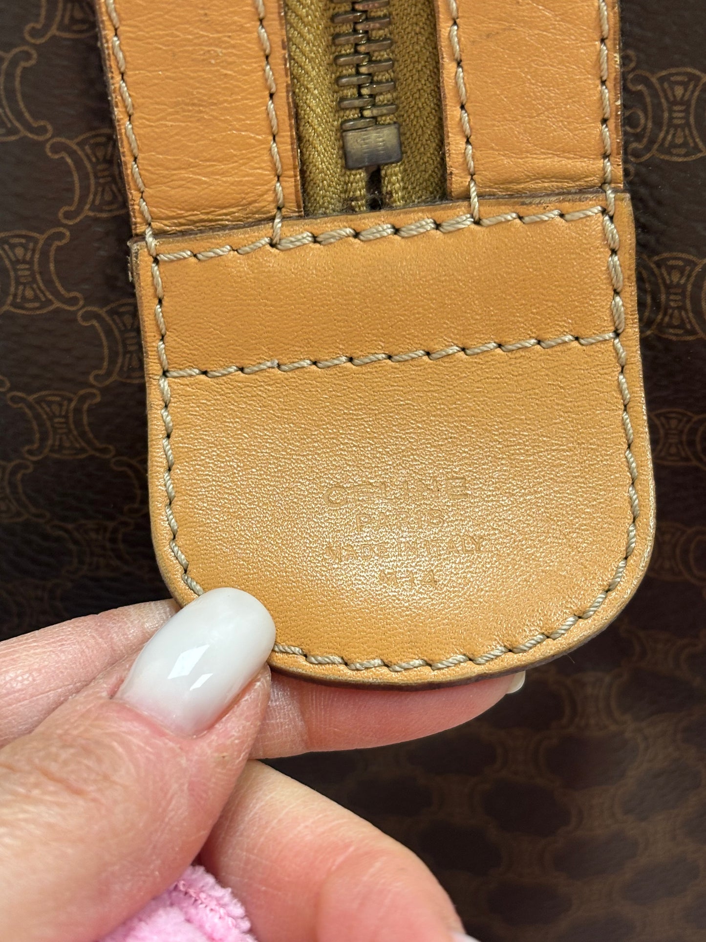 CÉLINE Sac Boston Triomphe 72h