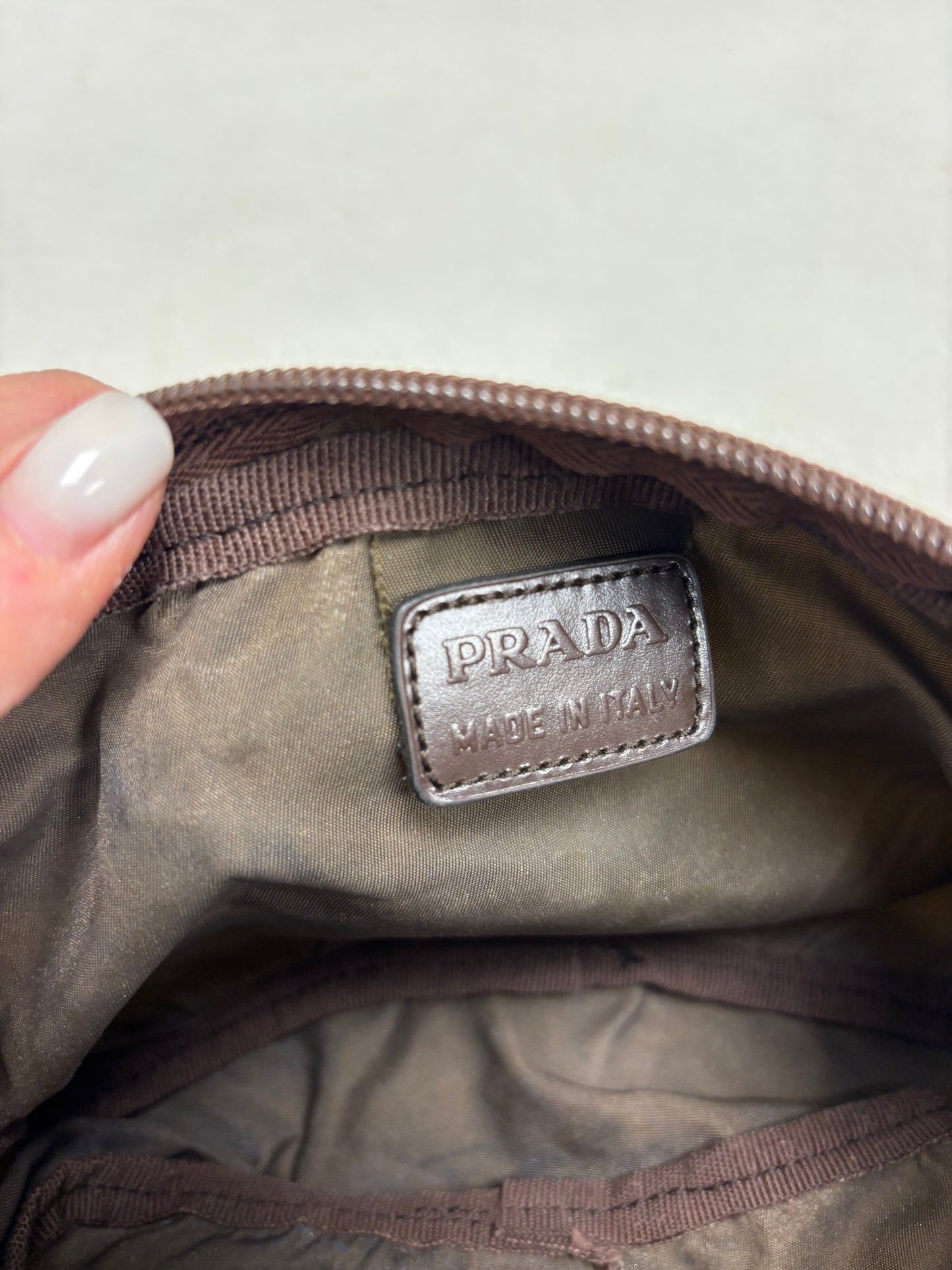 Pochette PRADA en nylon