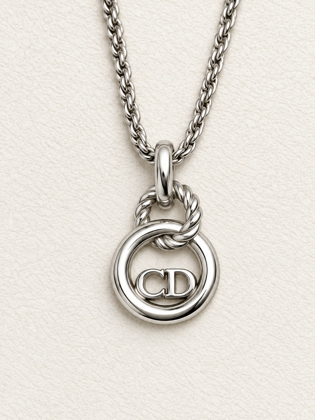 DIOR Logo Necklace