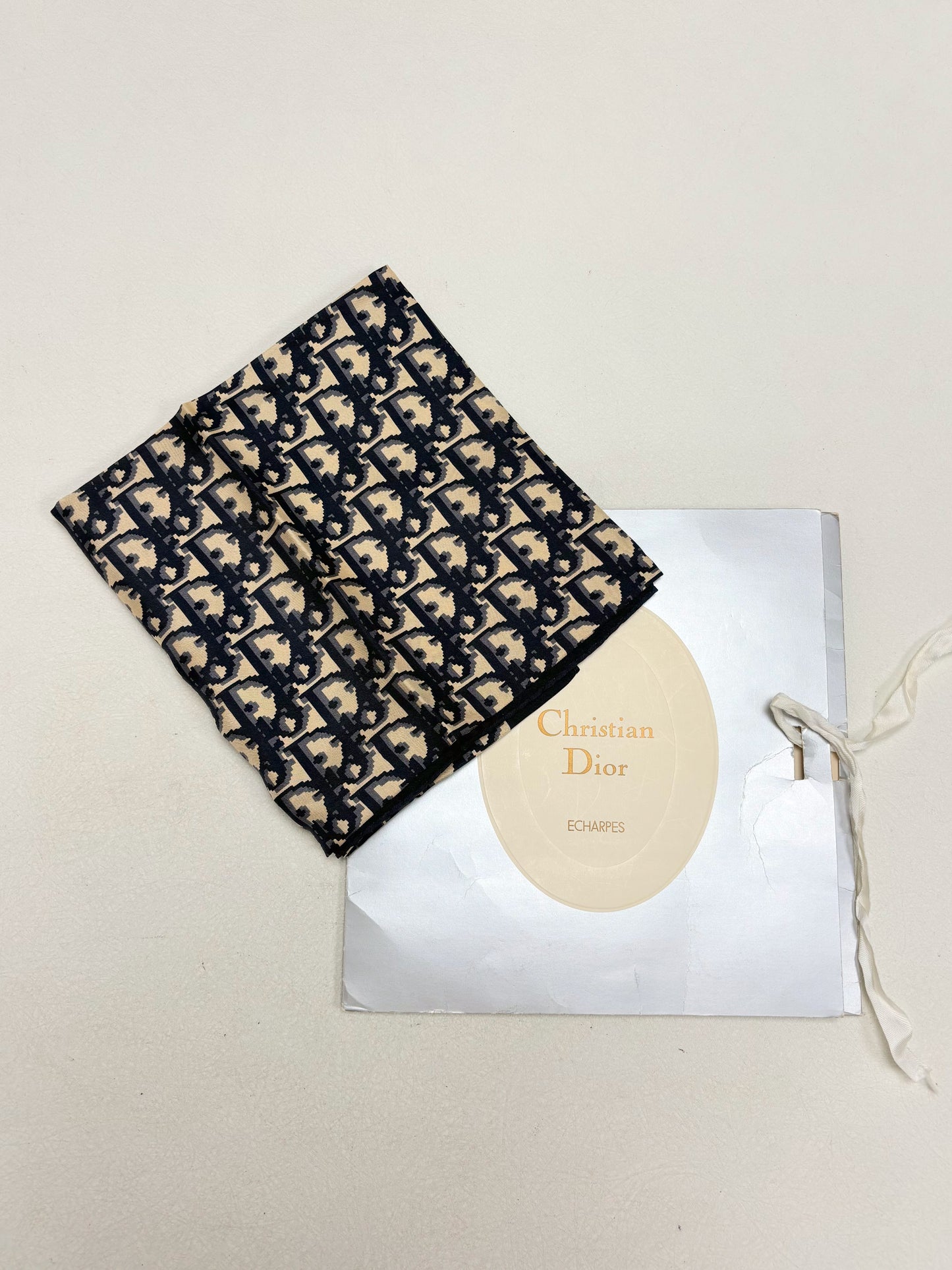 DIOR Carré Oblique en soie