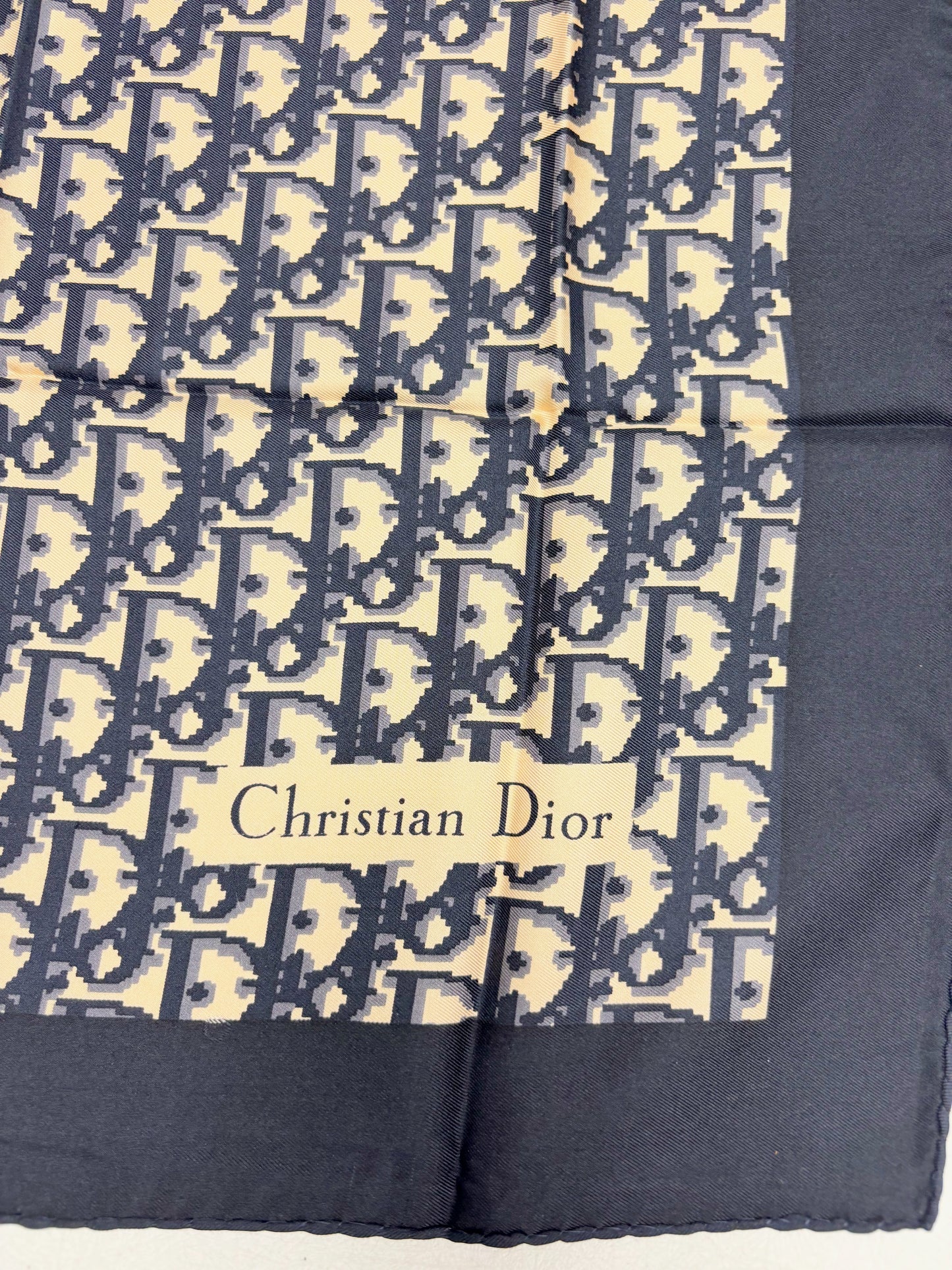 DIOR Carré Oblique en soie