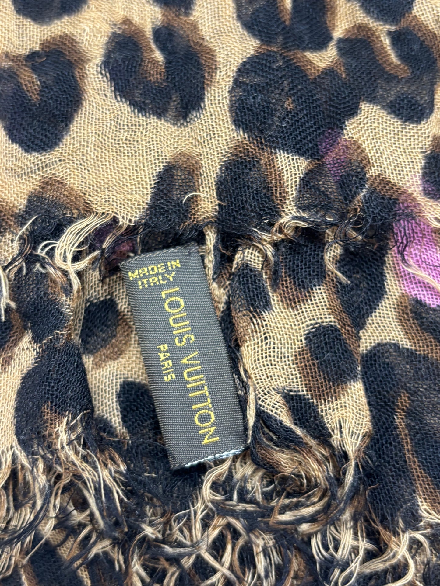 LOUIS VUITTON x Stephen Sprouse Foulard
