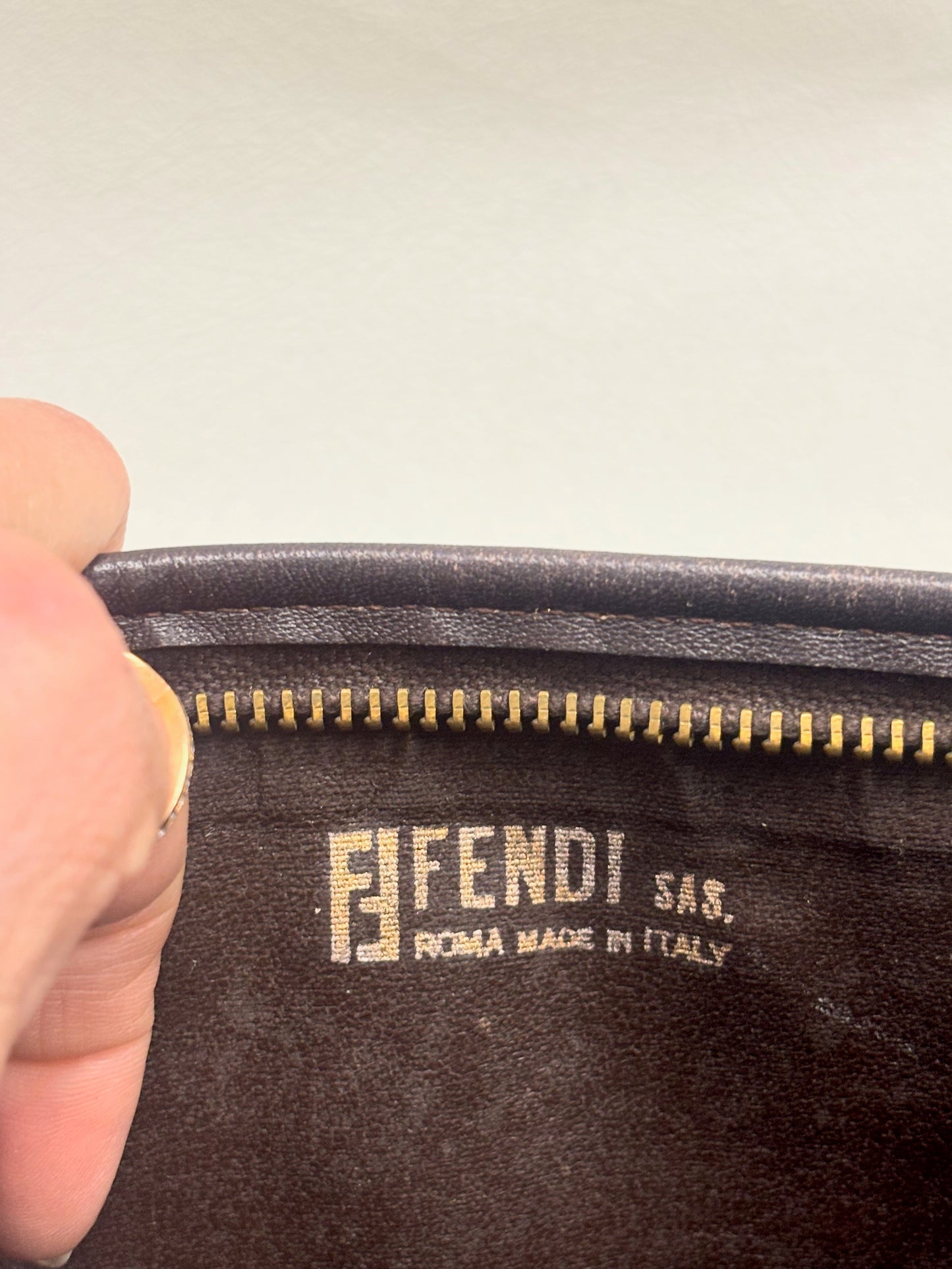 FENDI Pochette Zucca