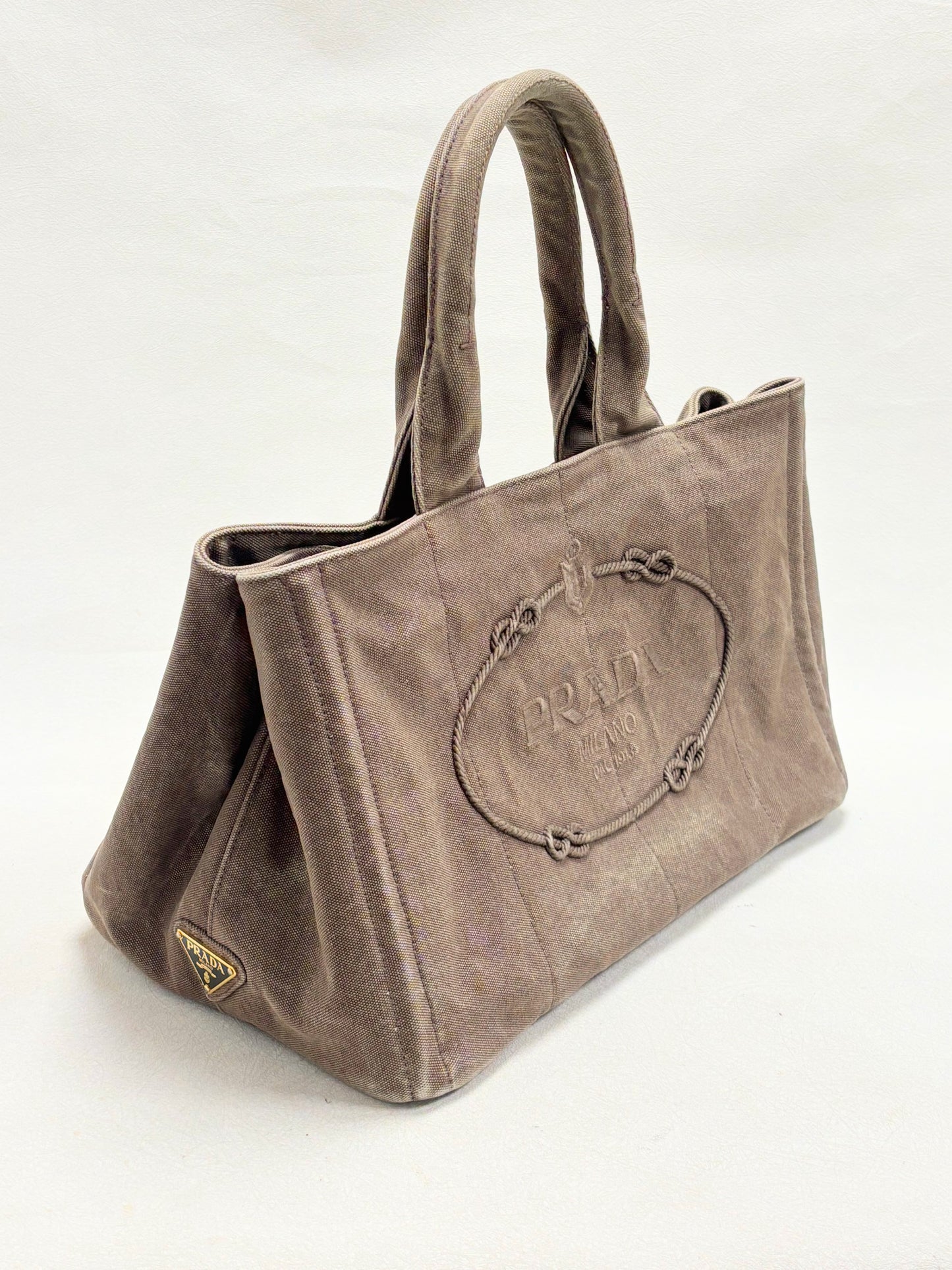 PRADA Sac cabas Canapa