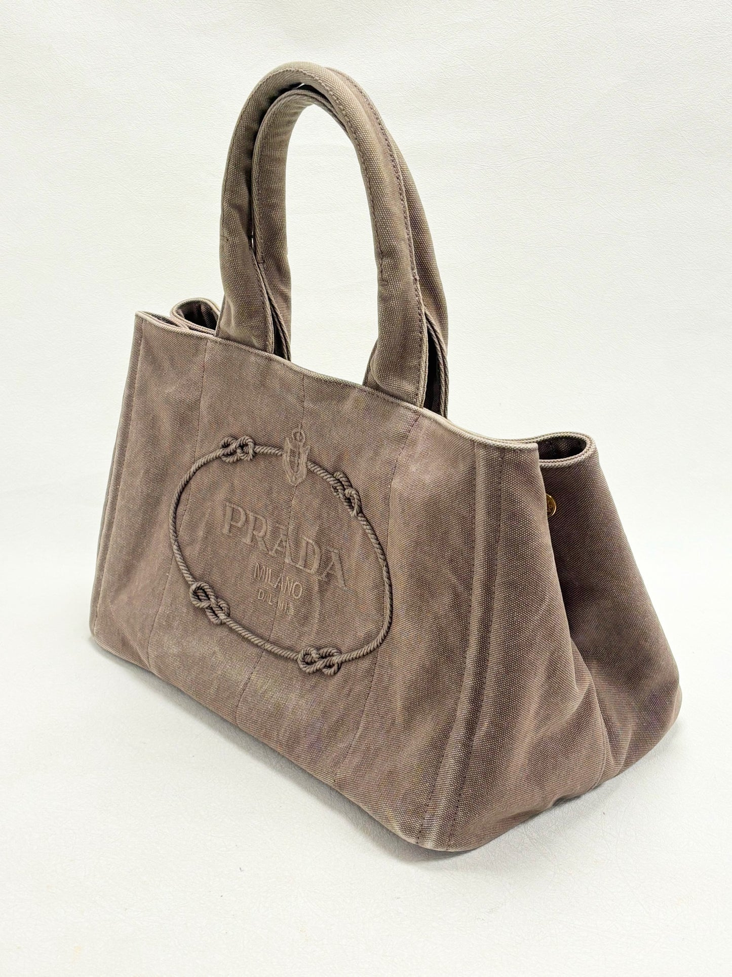 PRADA Sac cabas Canapa