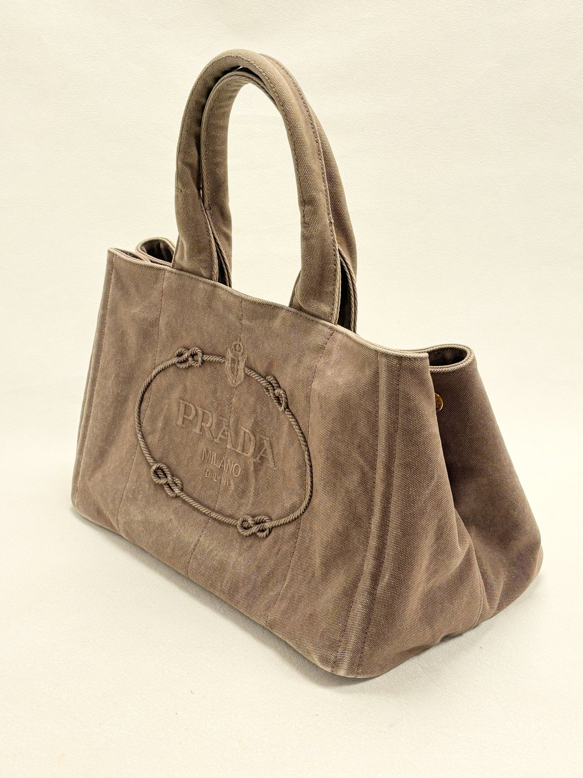 PRADA Sac cabas Canapa