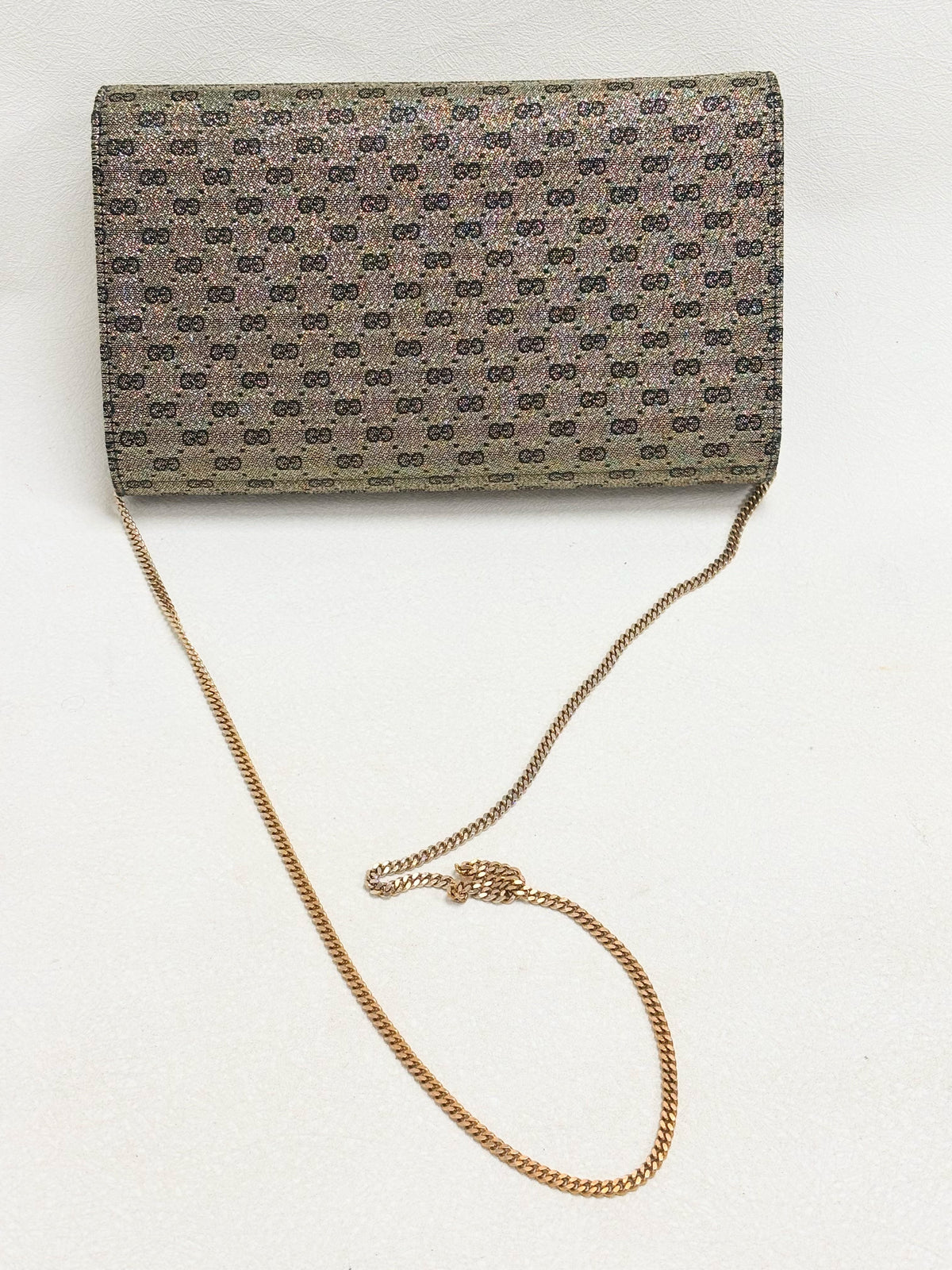 GUCCI Sac Minaudière Lamé