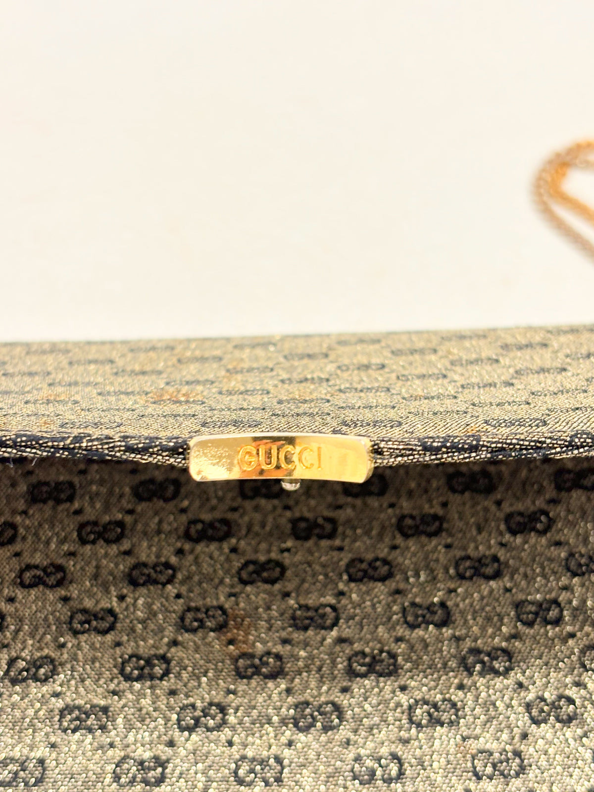 GUCCI Sac Minaudière Lamé