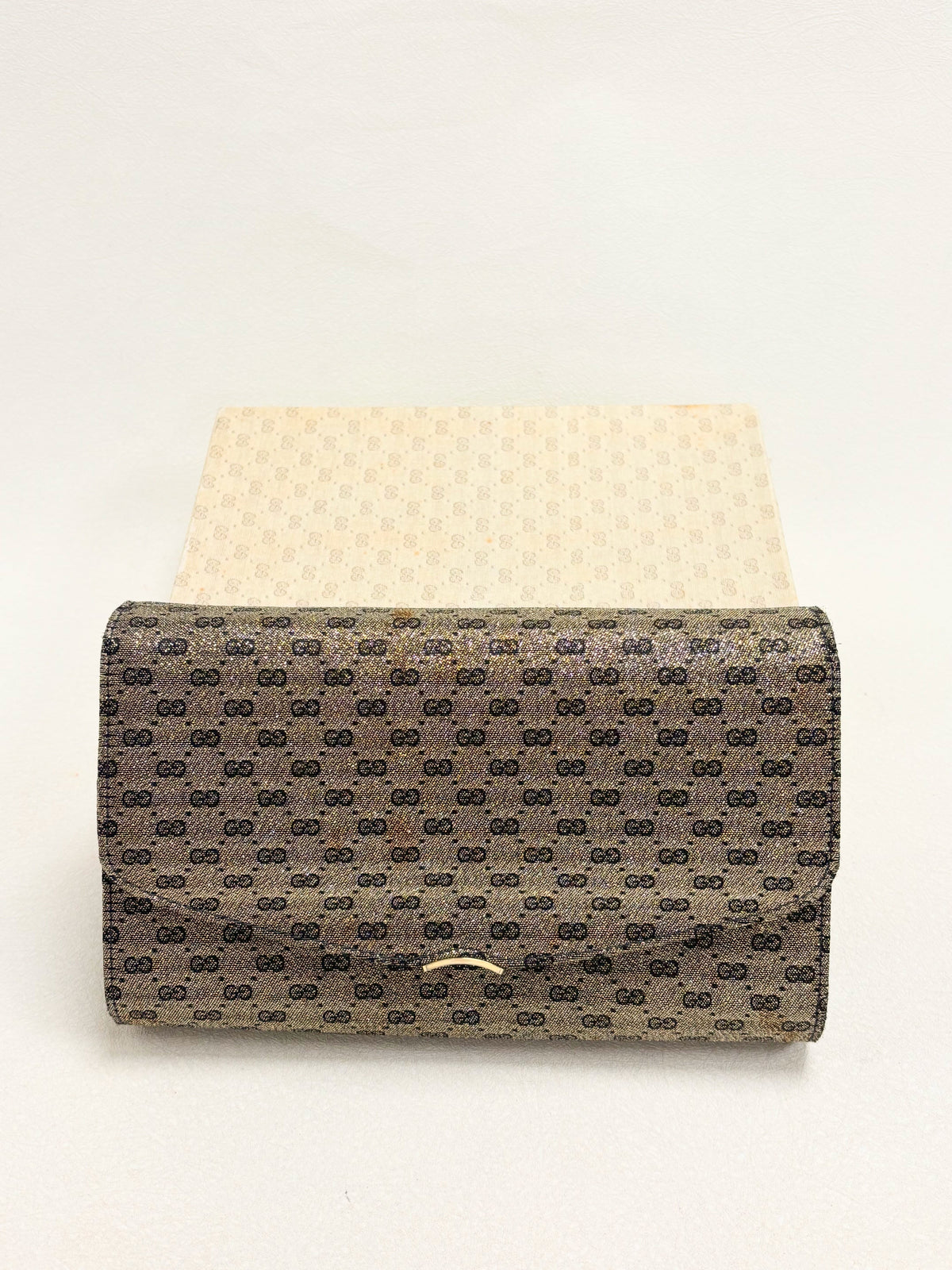 GUCCI Sac Minaudière Lamé