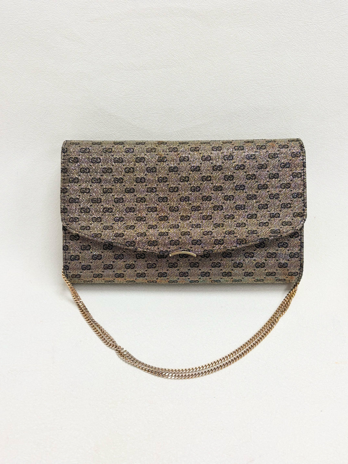 GUCCI Sac Minaudière Lamé