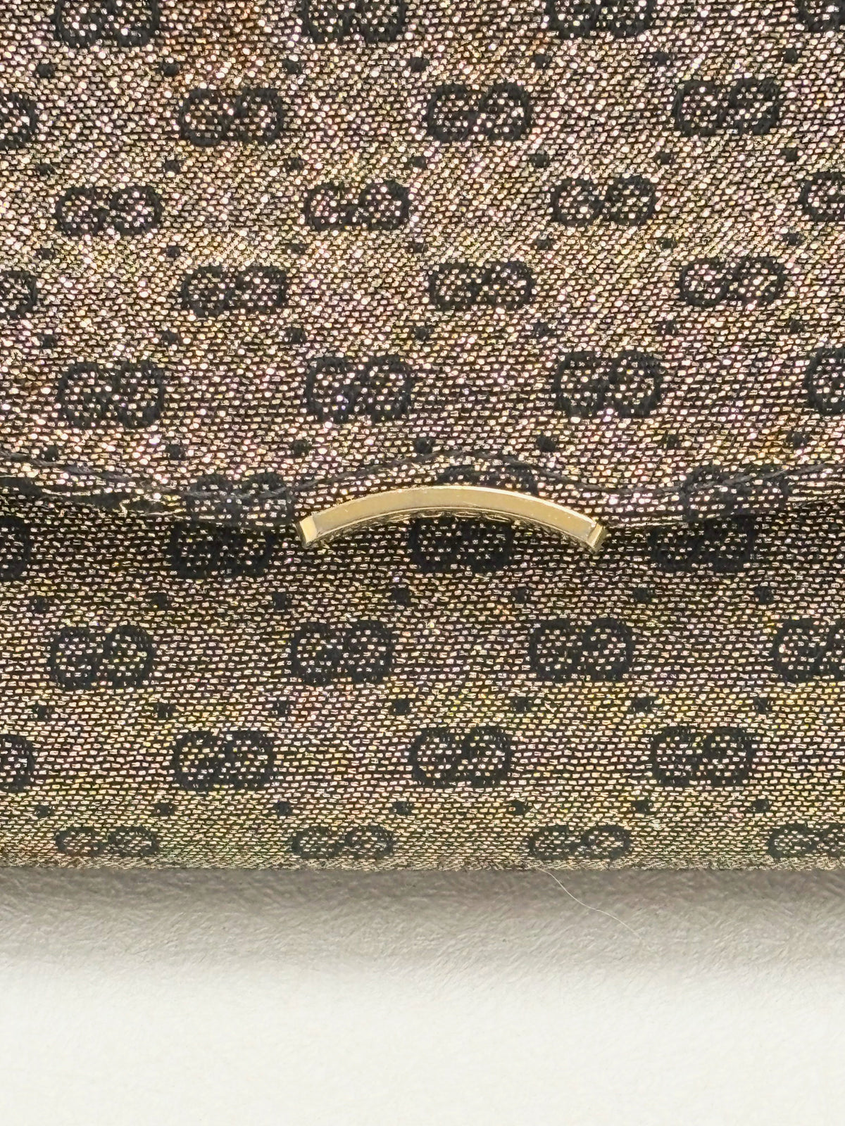GUCCI Sac Minaudière Lamé