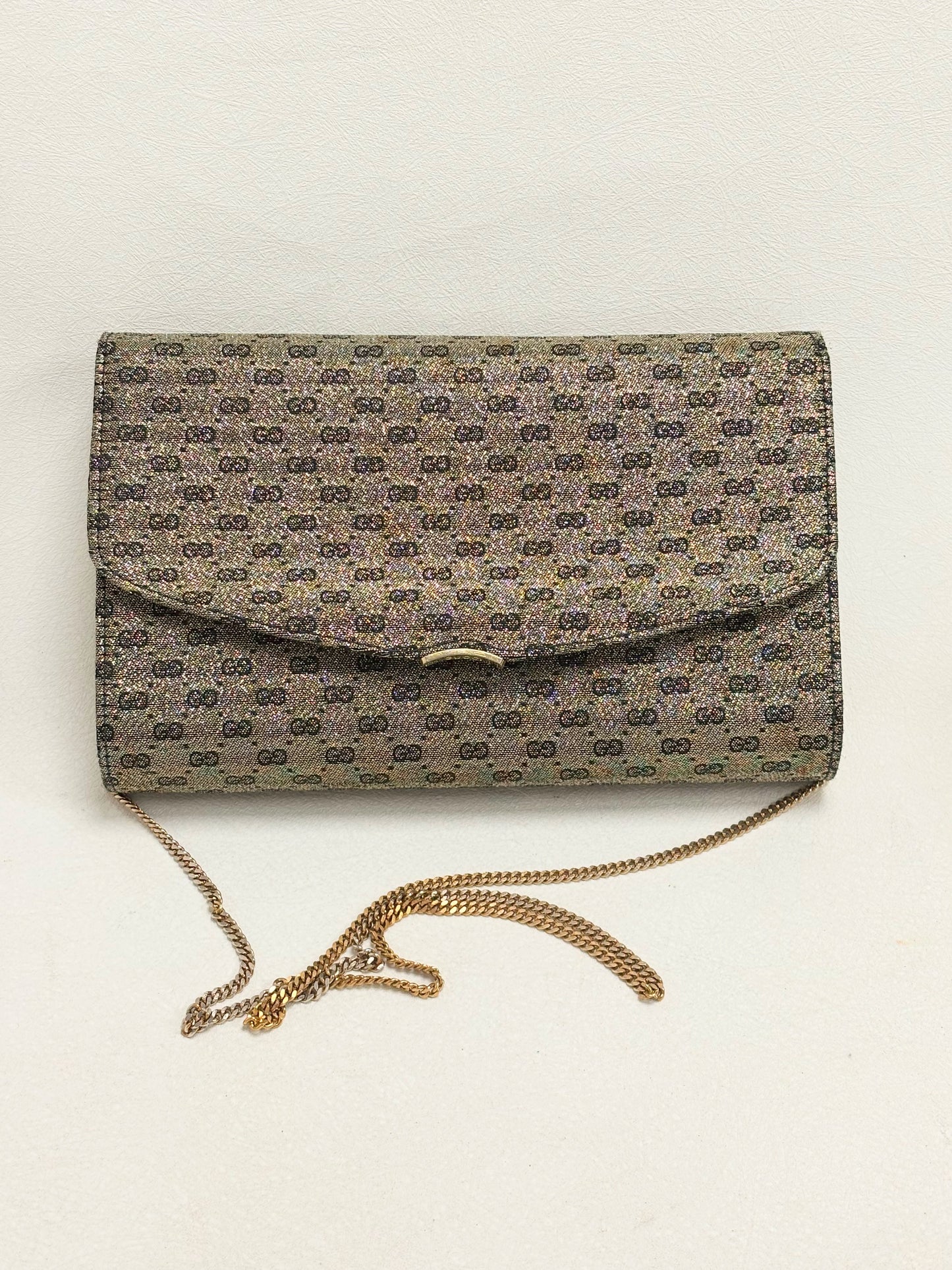 GUCCI Sac Minaudière Lamé