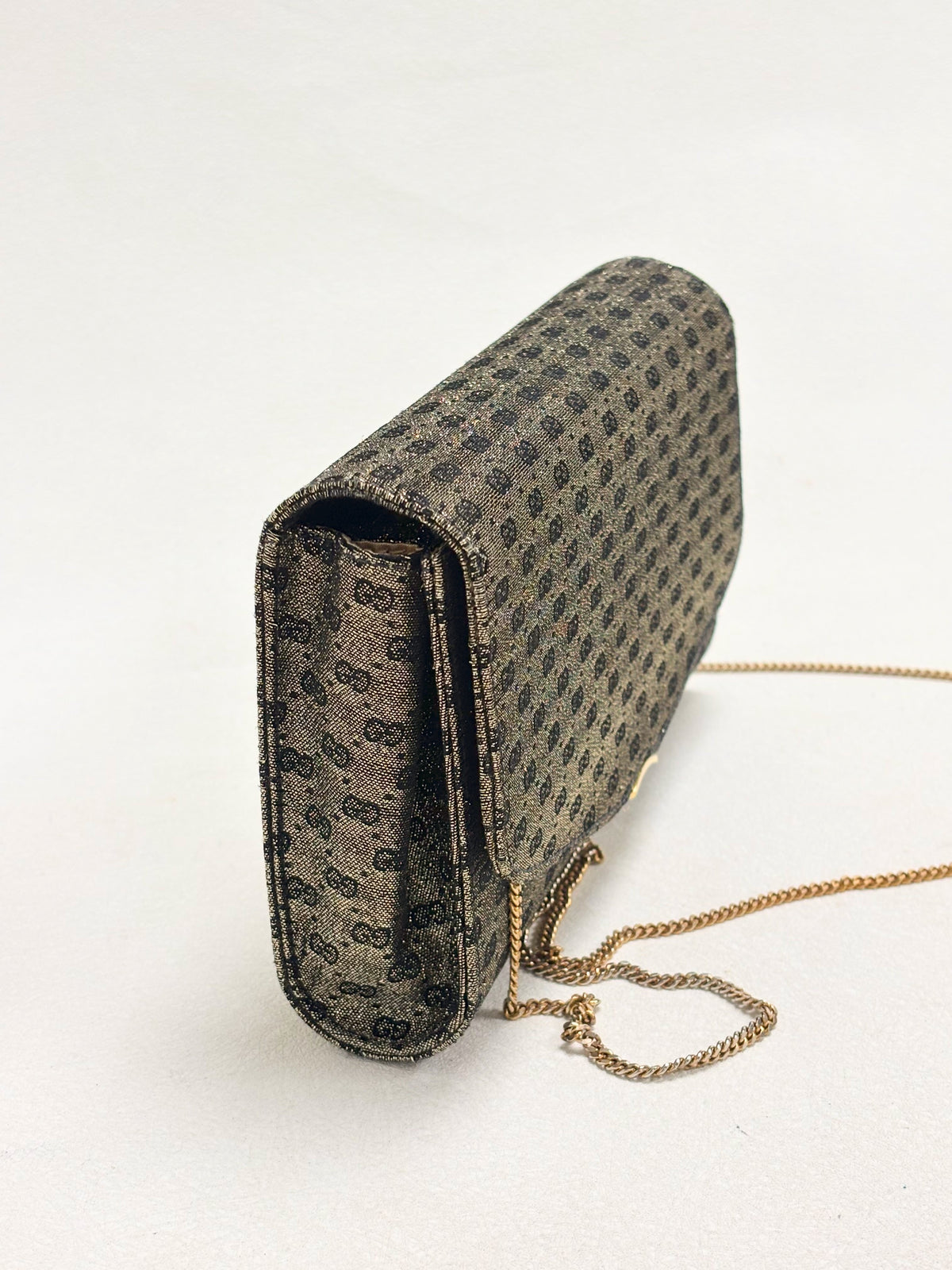 GUCCI Sac Minaudière Lamé