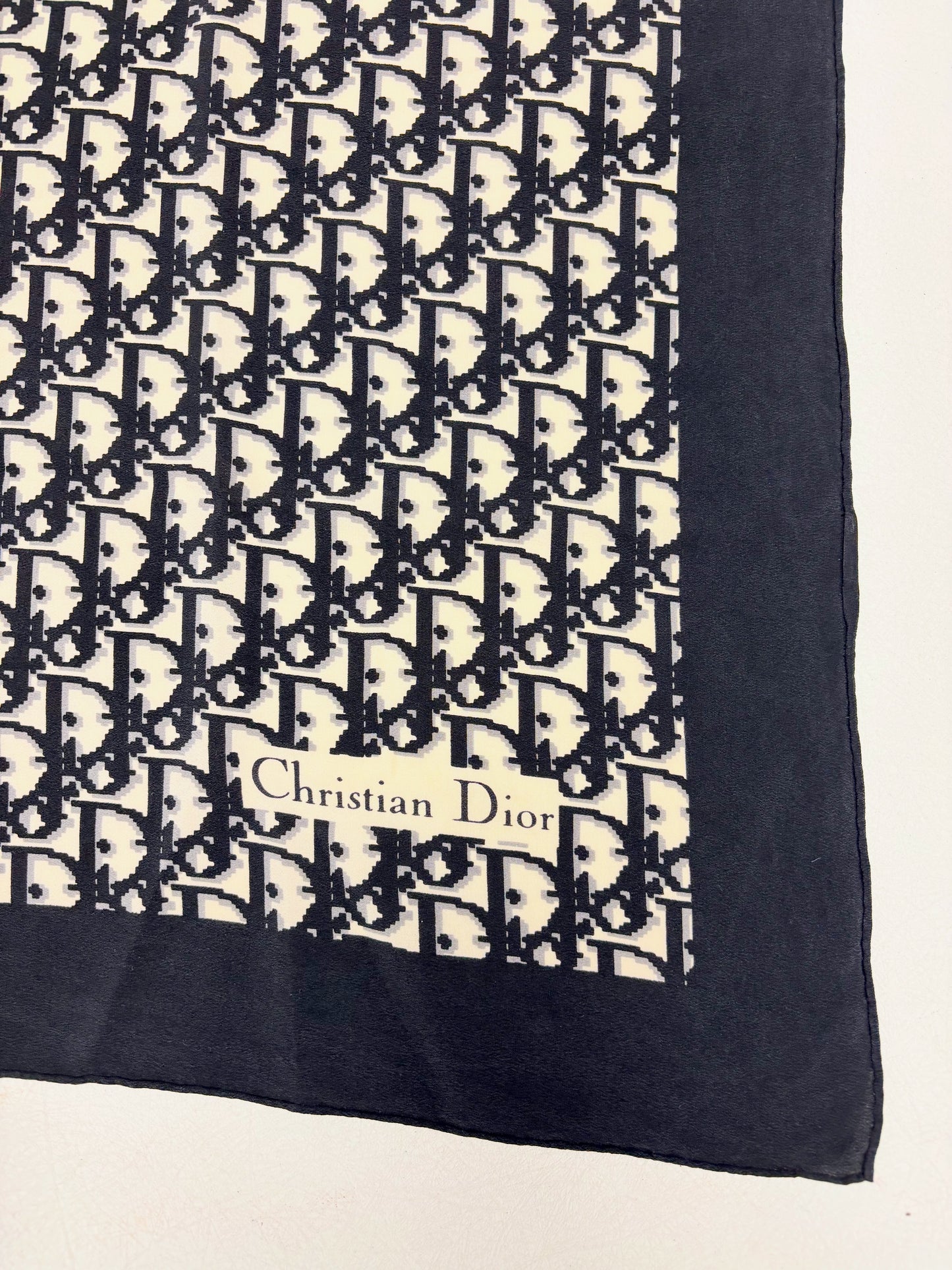 DIOR Carré Oblique en soie