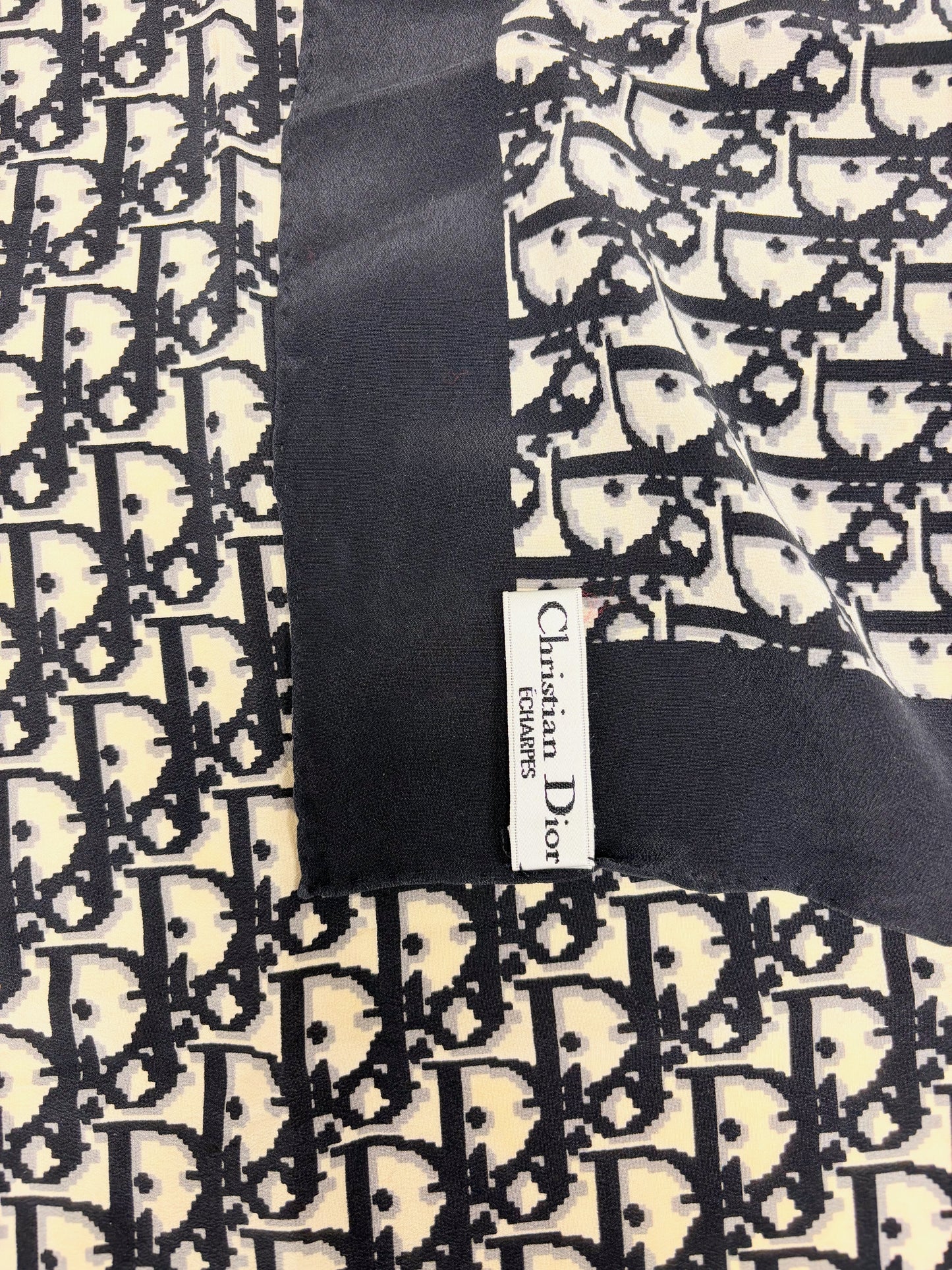 DIOR Carré Oblique en soie