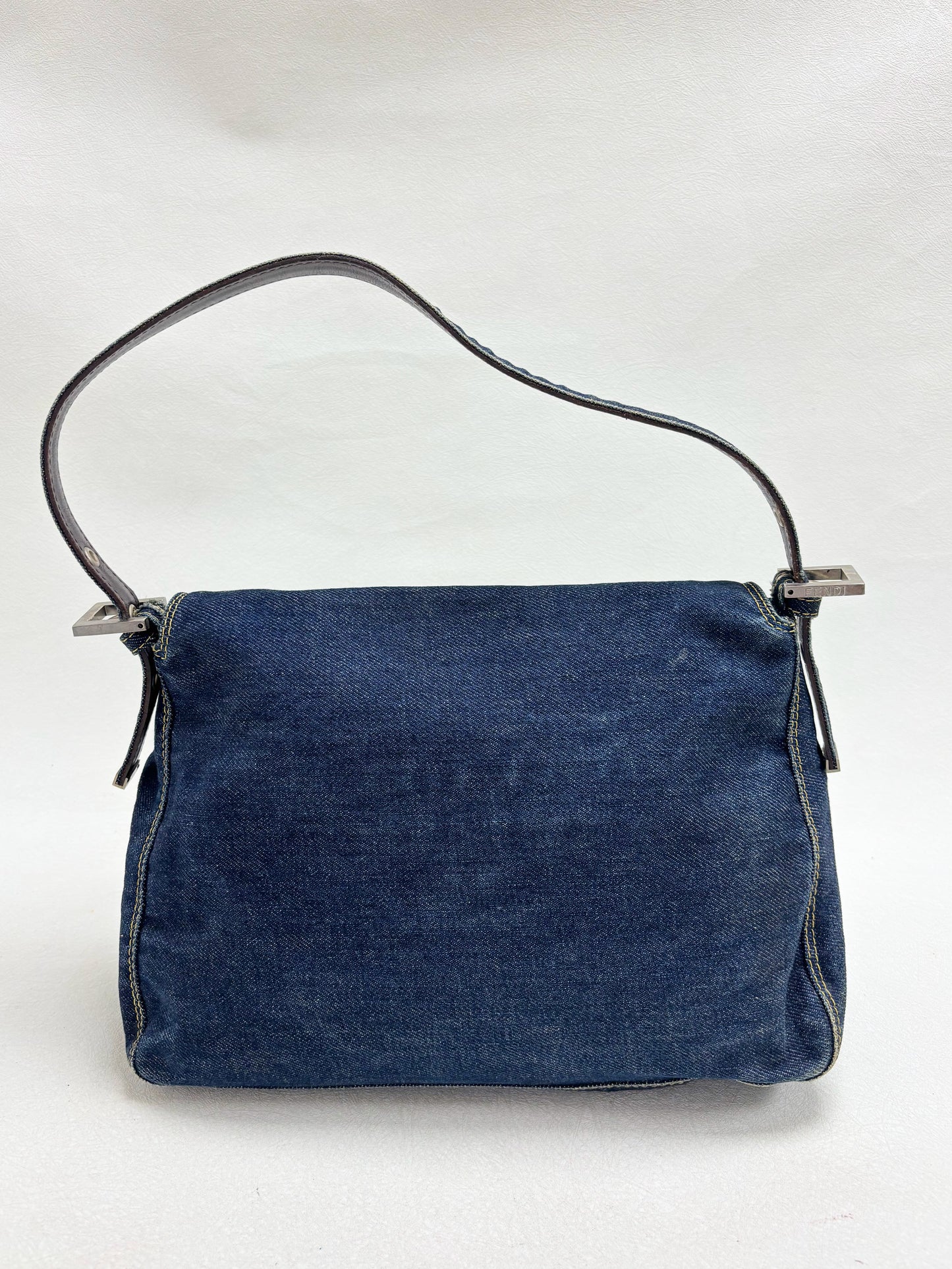 FENDI Sac Mamma Baguette Denim