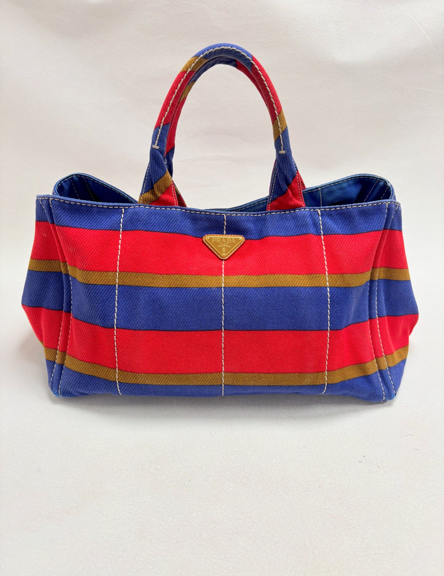 PRADA Sac Cabas Canapa GM