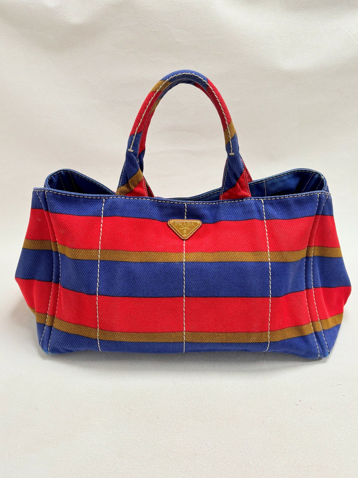 PRADA Sac Cabas Canapa GM