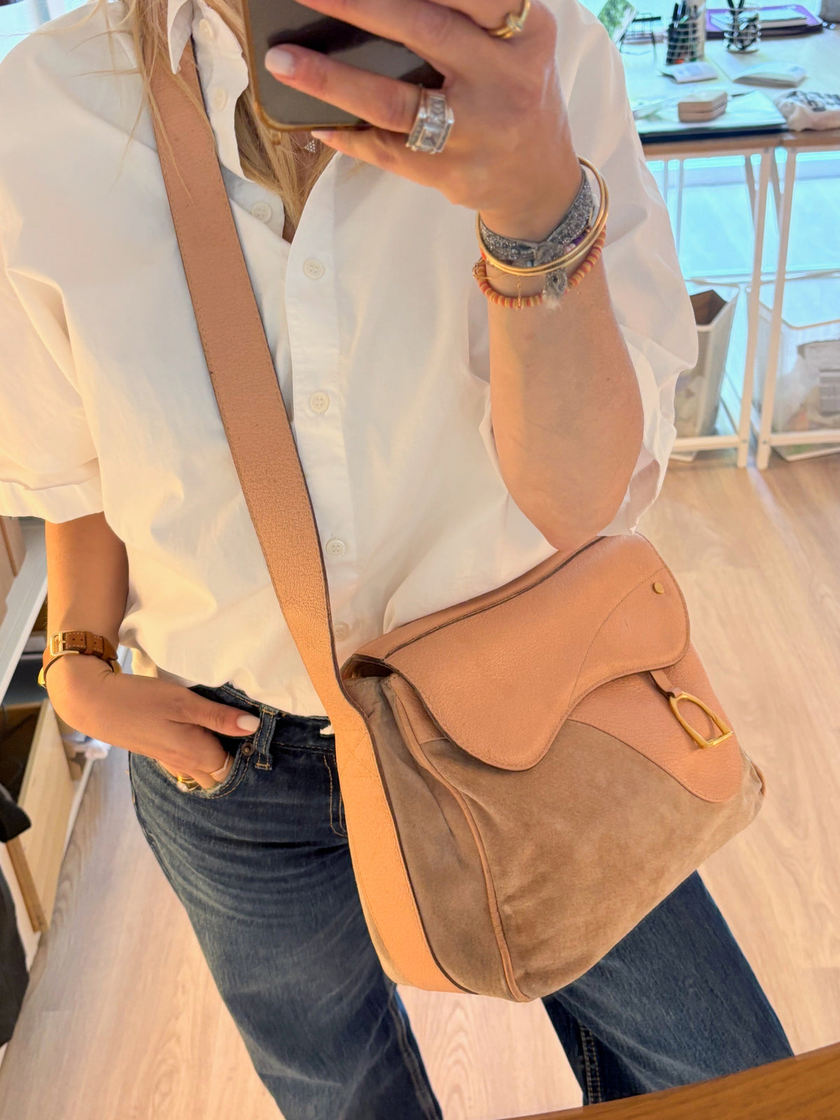 GUCCI Sac Saddle GM