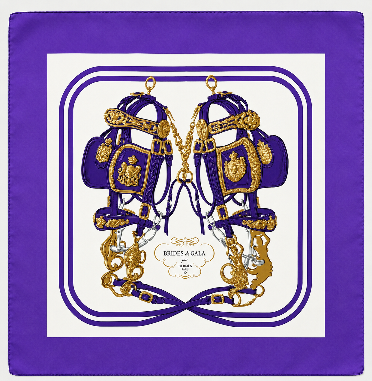 HERMÈS Foulard Carré en Soie