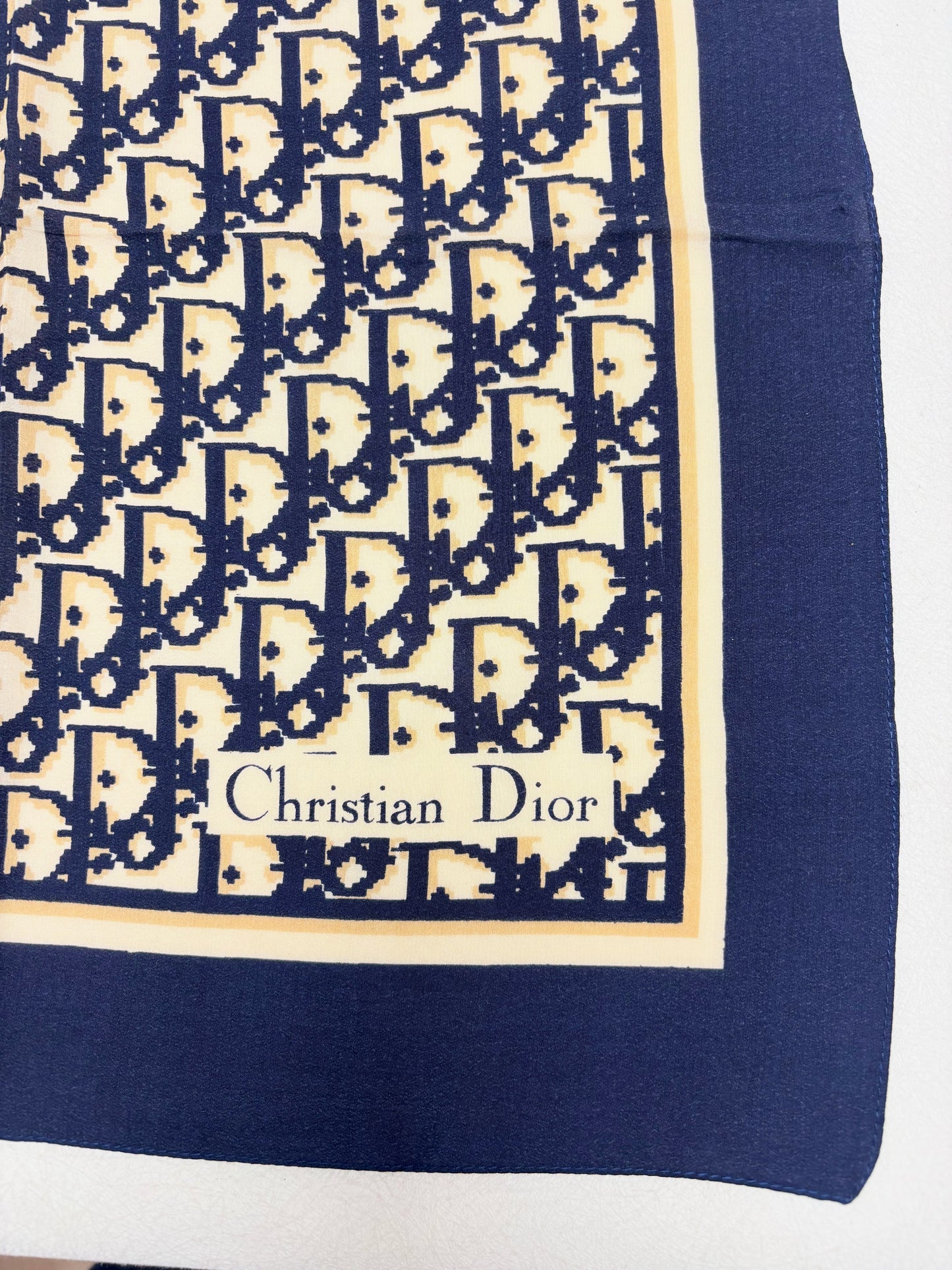 DIOR Carré Oblique en soie