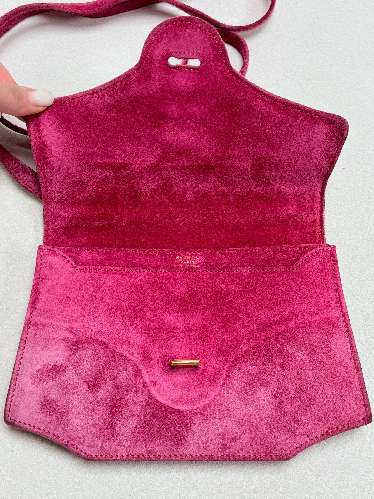 HERMES Sac Sandrine Veau Doblis