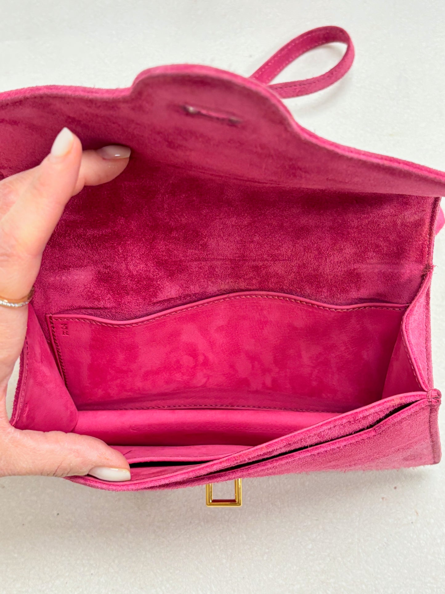 HERMES Sac Sandrine Veau Doblis