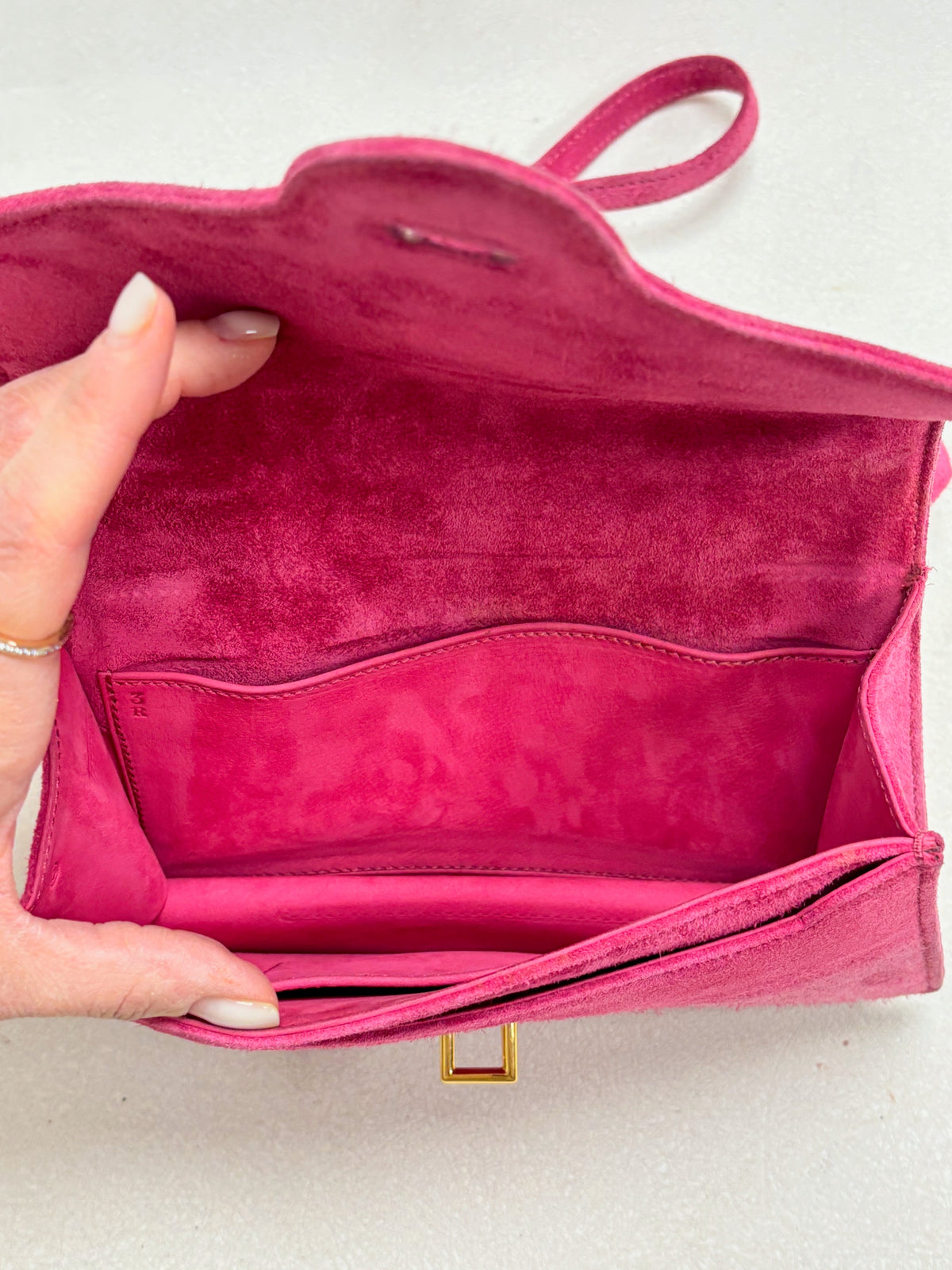HERMES Sac Sandrine Veau Doblis