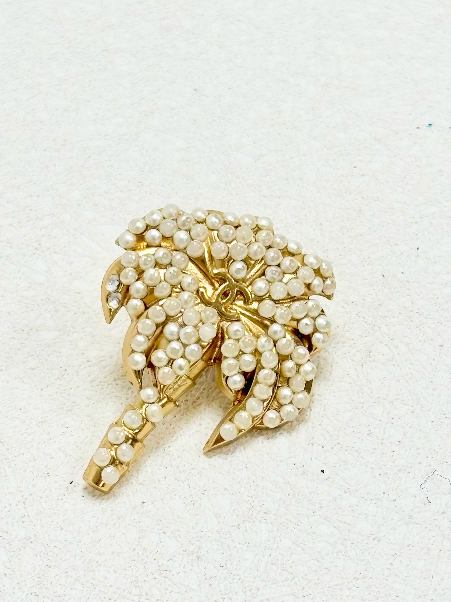 CHANEL Broche Palmier