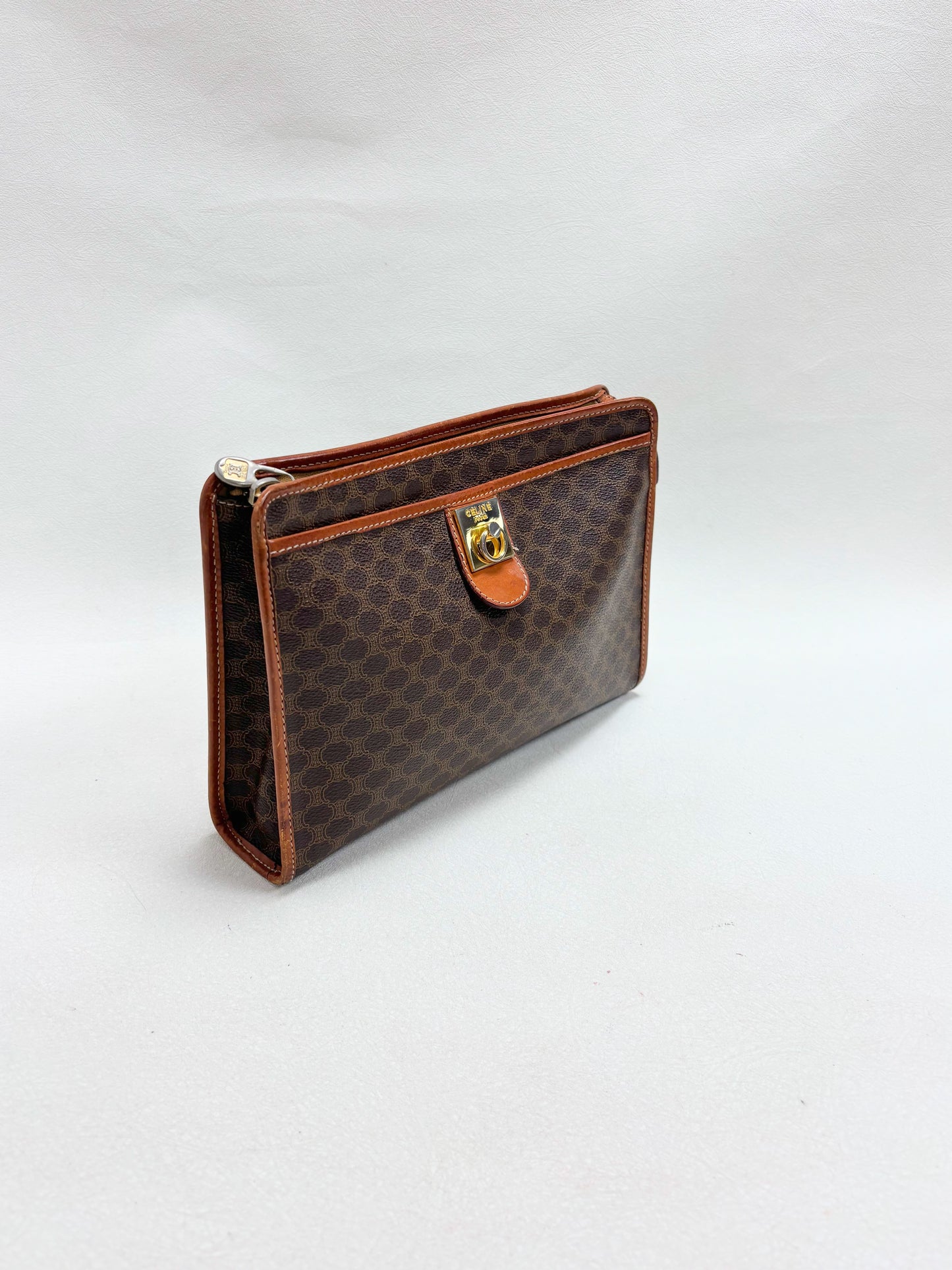 CÉLINE Pochette cuir