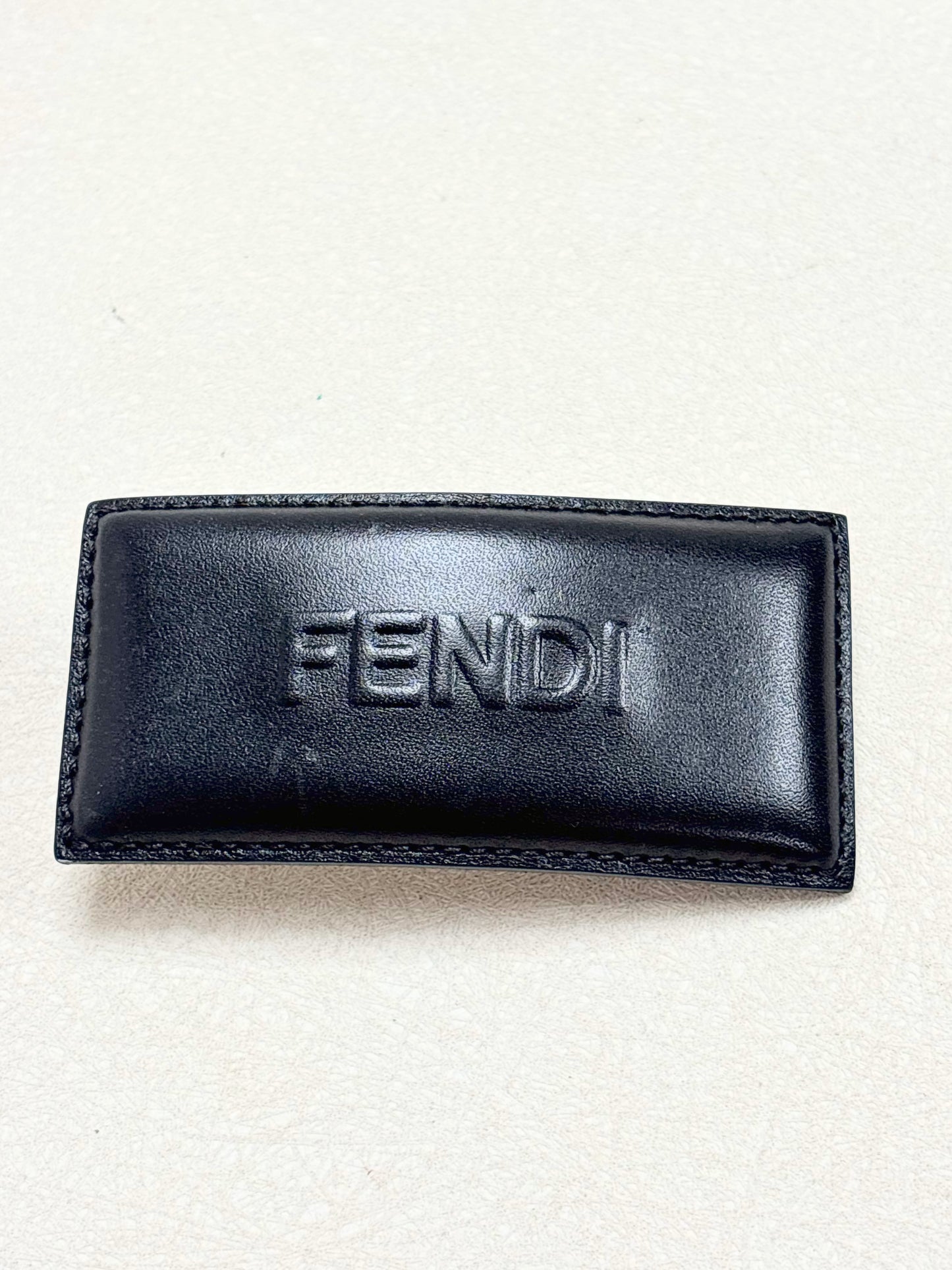 FENDI Barrette cuir