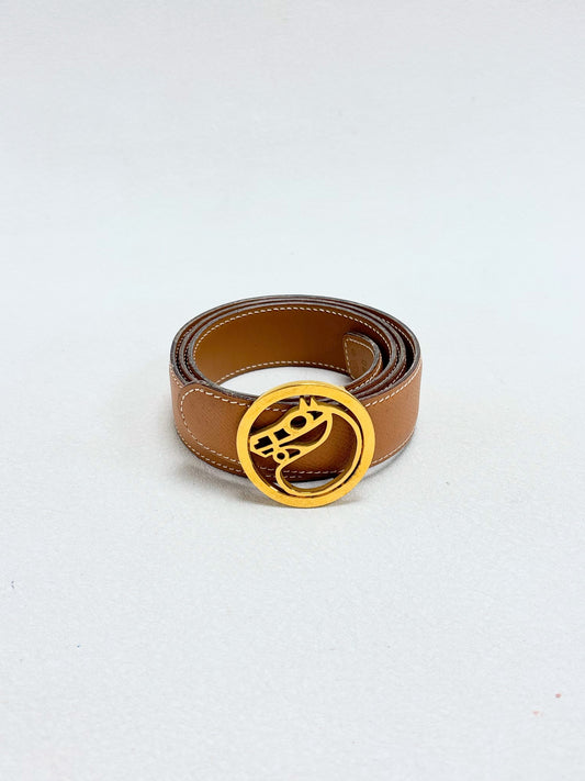 HERMÈS Ceinture Boucle Cheval