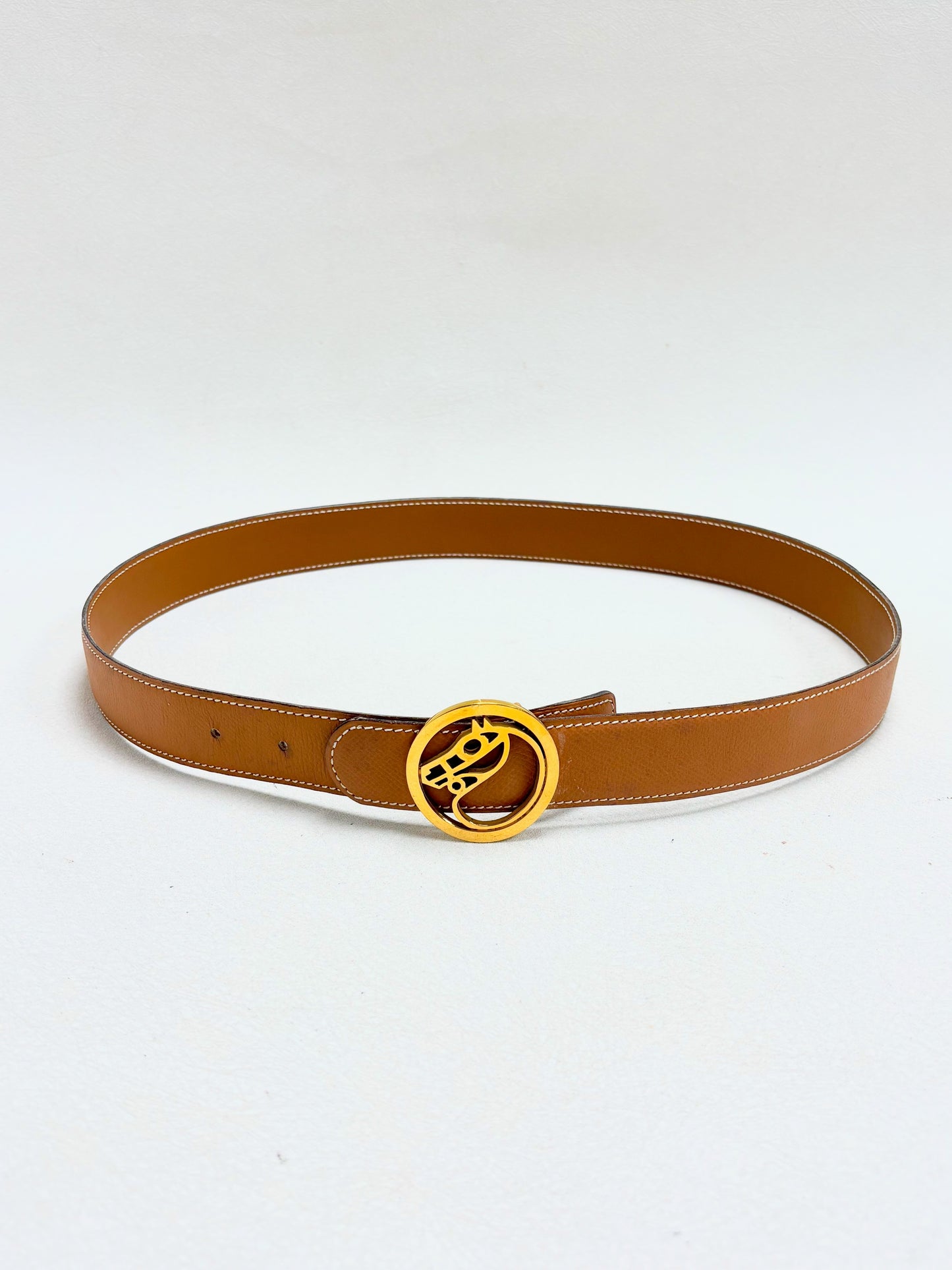 HERMÈS Ceinture Boucle Cheval