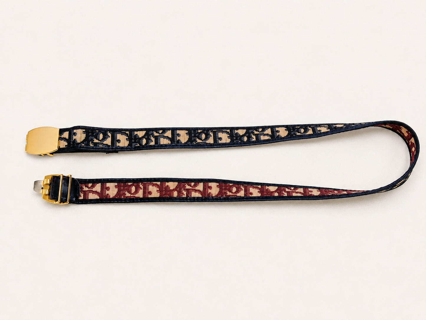 DIOR Ceinture Oblique Réversible