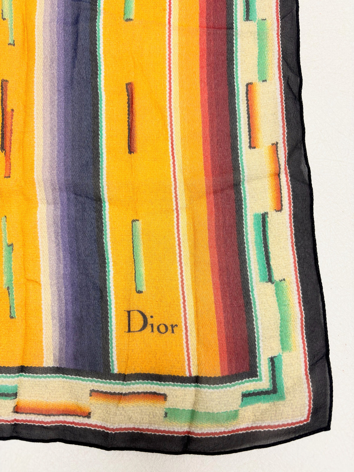 DIOR Foulard Carré en soie 2002