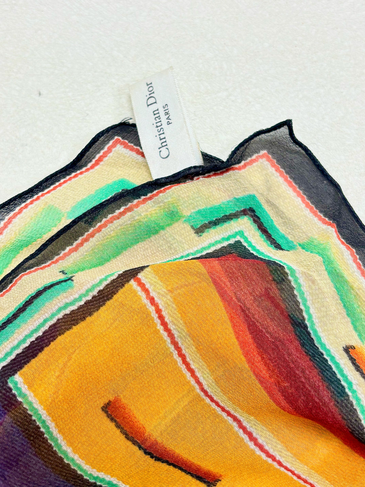 DIOR Foulard Carré en soie 2002