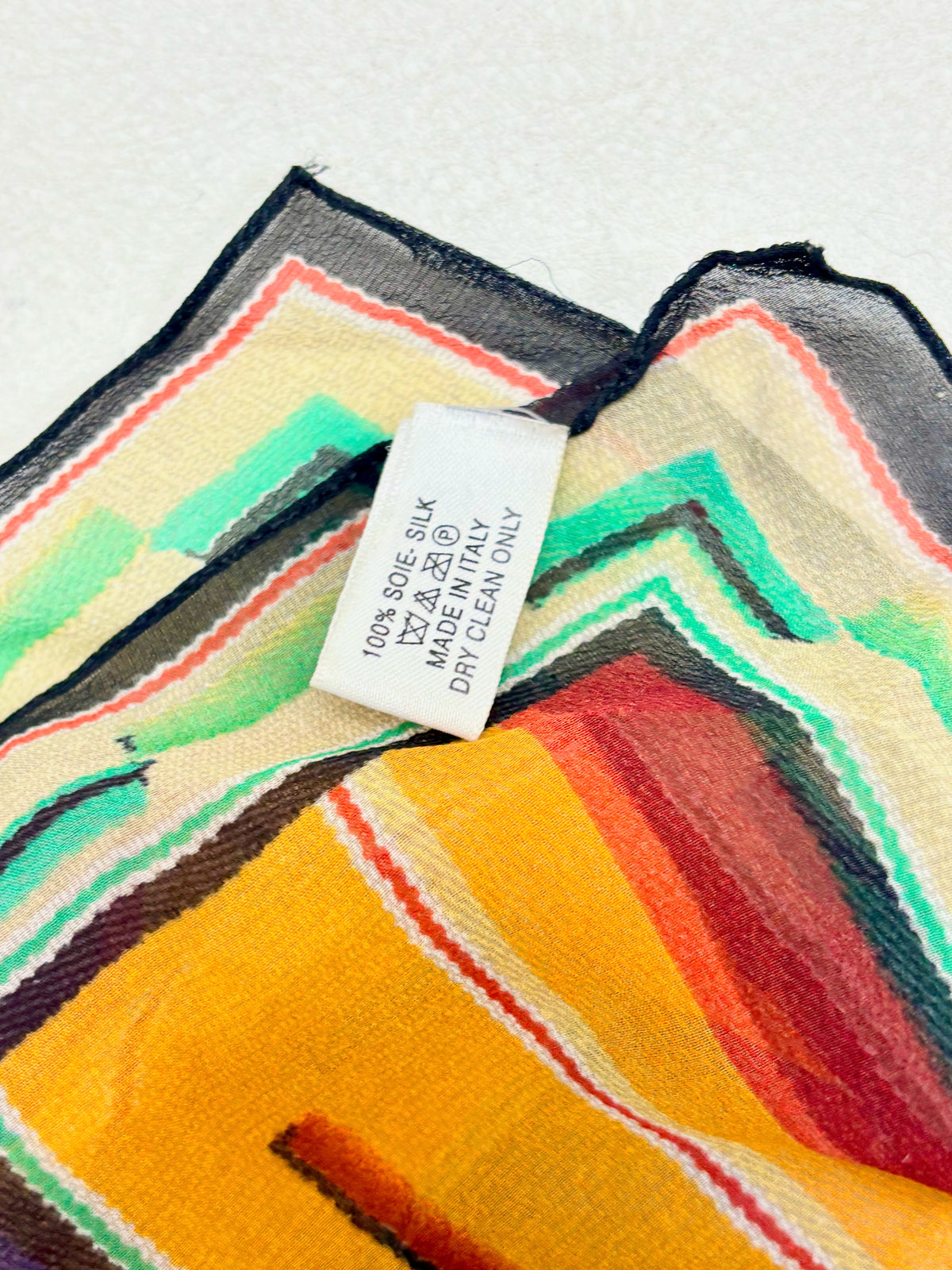 DIOR Foulard Carré en soie 2002
