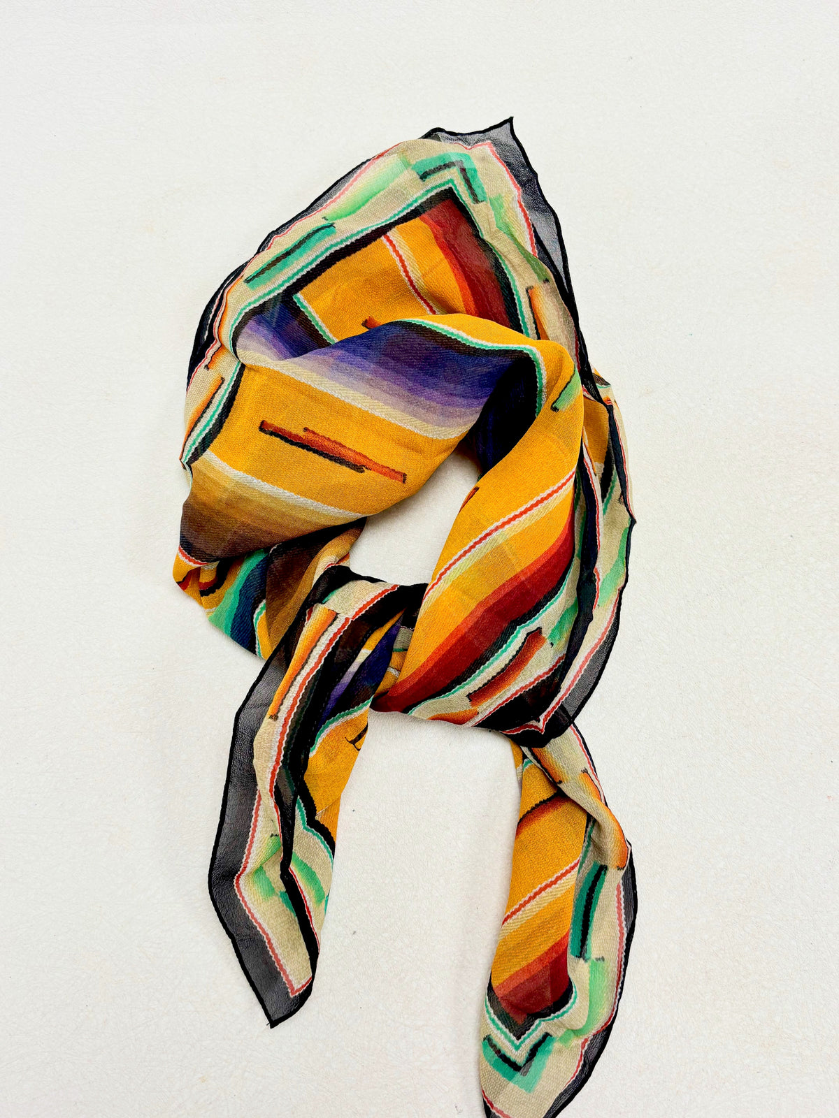 DIOR Foulard Carré en soie 2002
