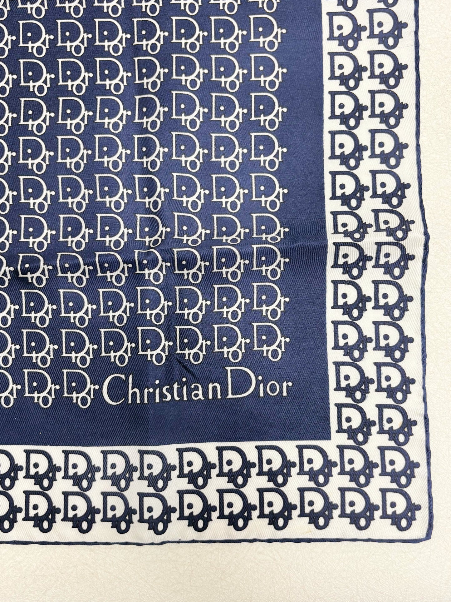 DIOR Carré Oblique en soie
