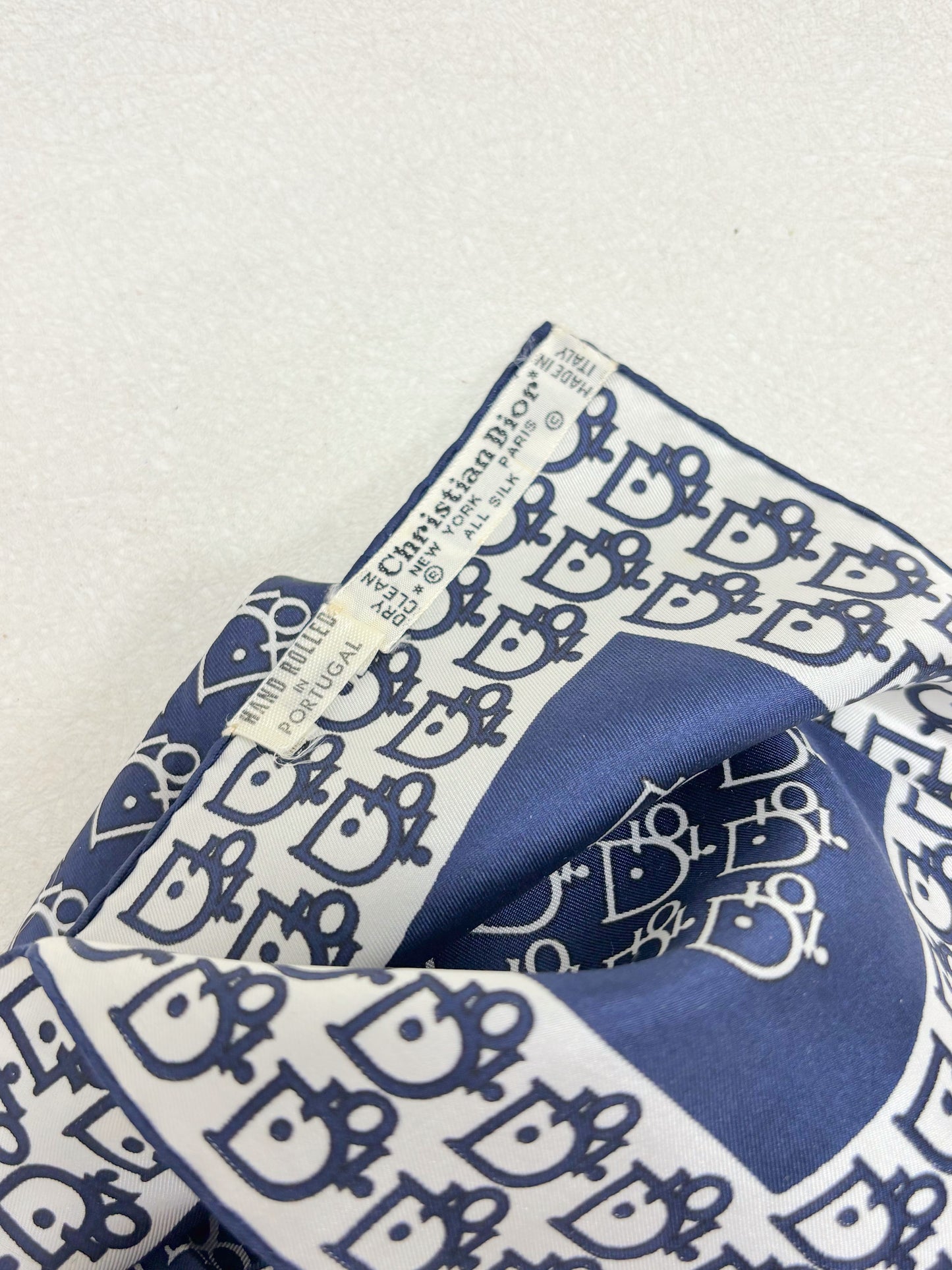 DIOR Carré Oblique en soie